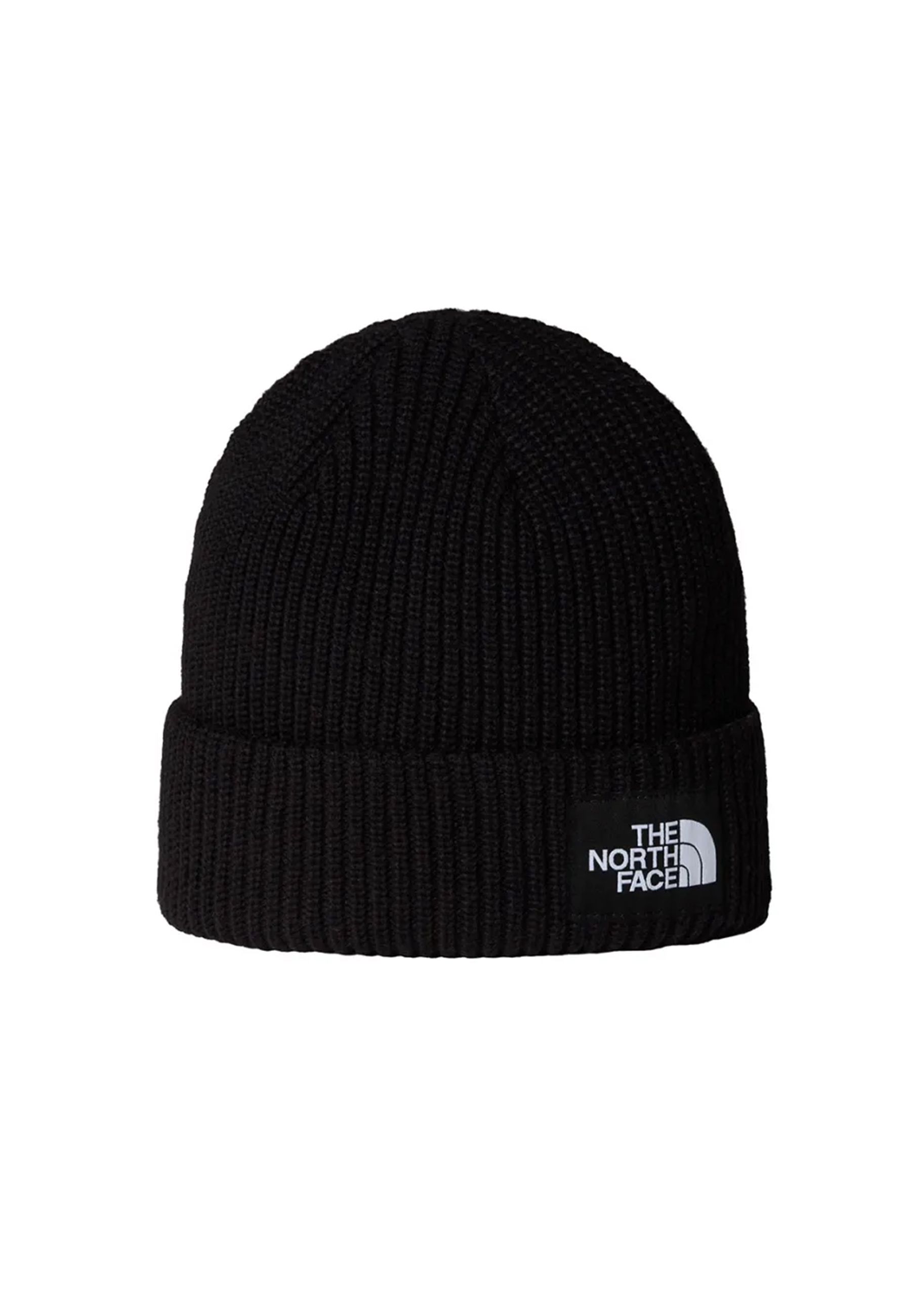 Cappello in maglia a coste Nero