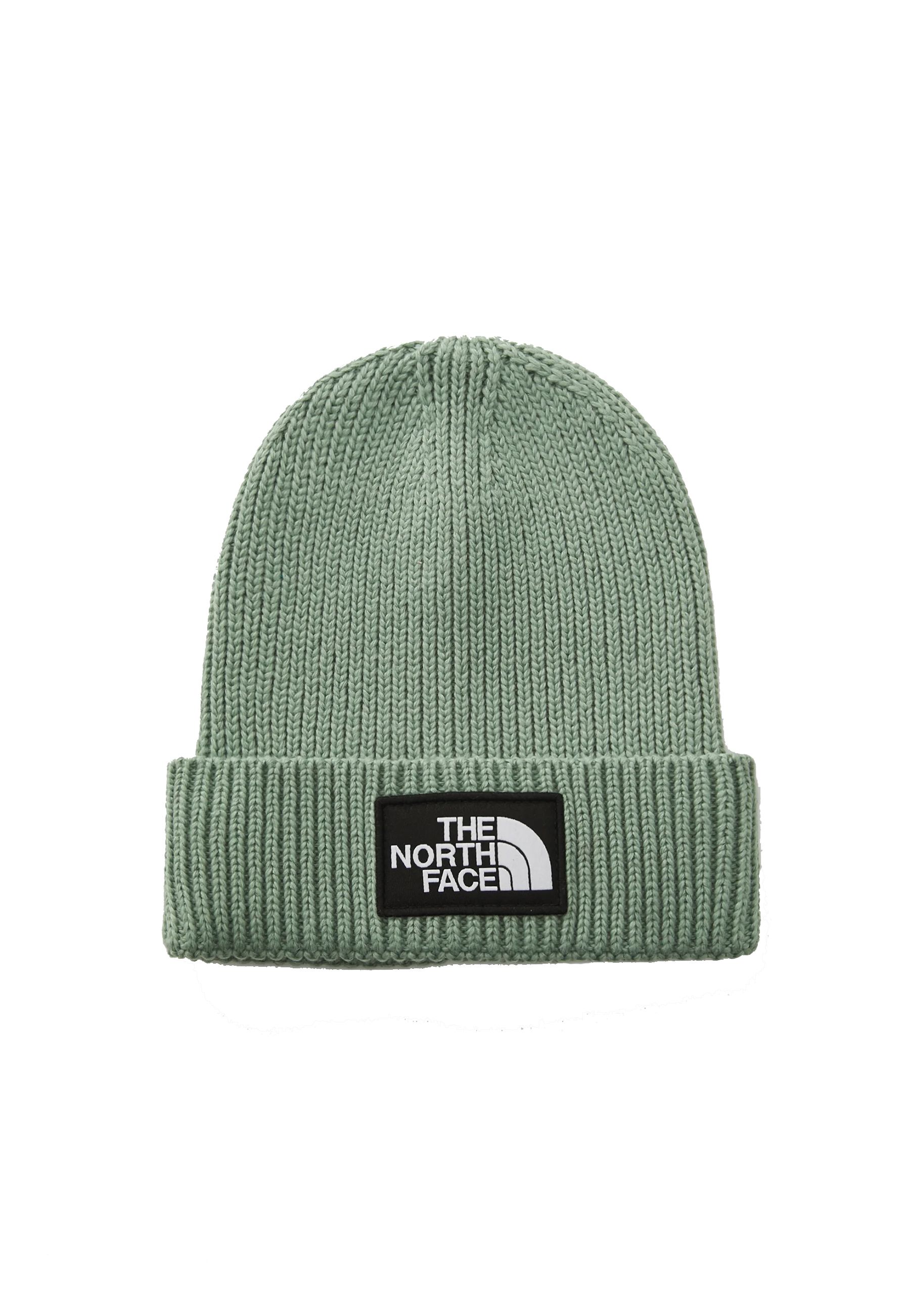 Cappello Nero in maglia a costine