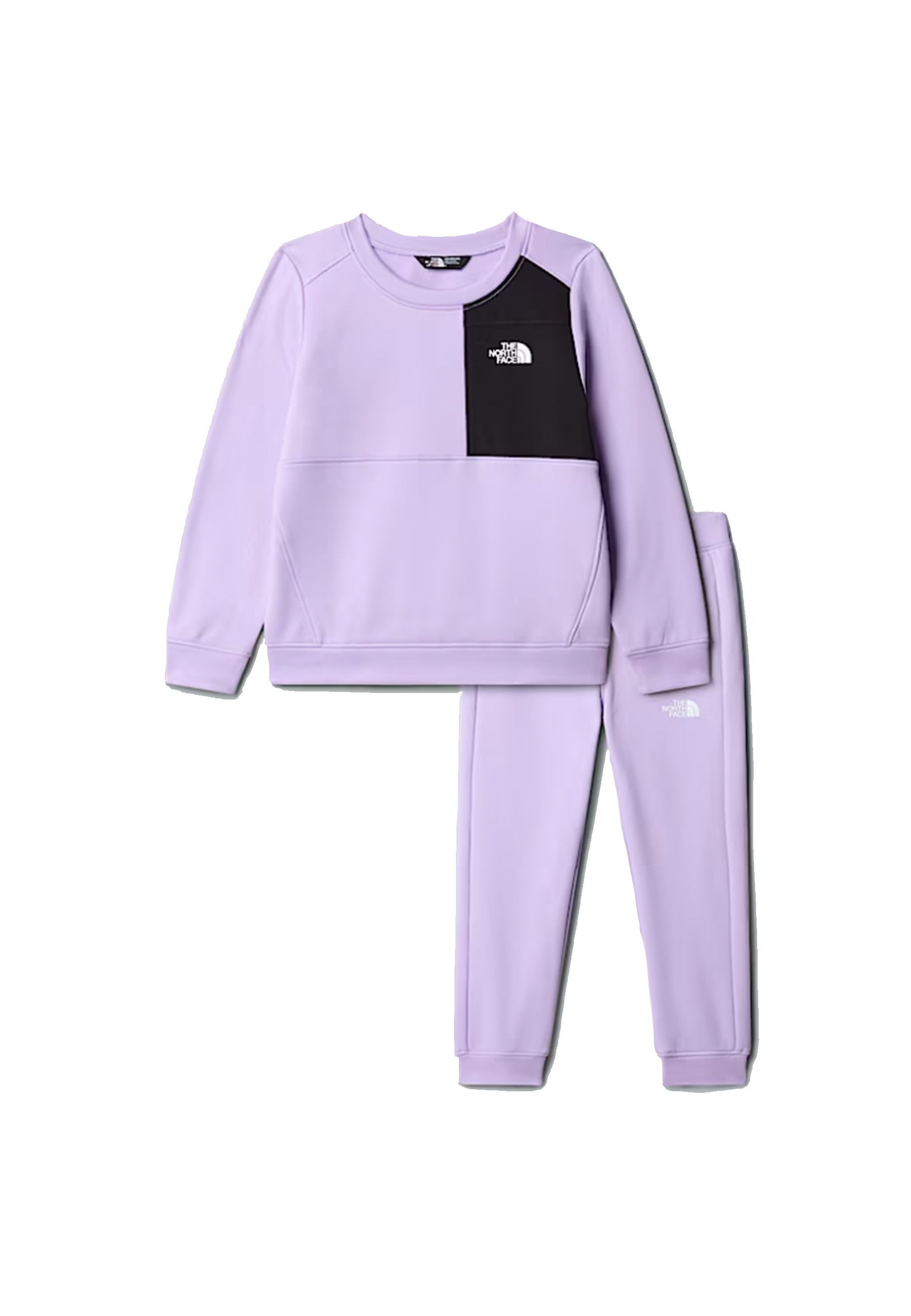 Completo Sportivo Tuta felpa e jogger celeste