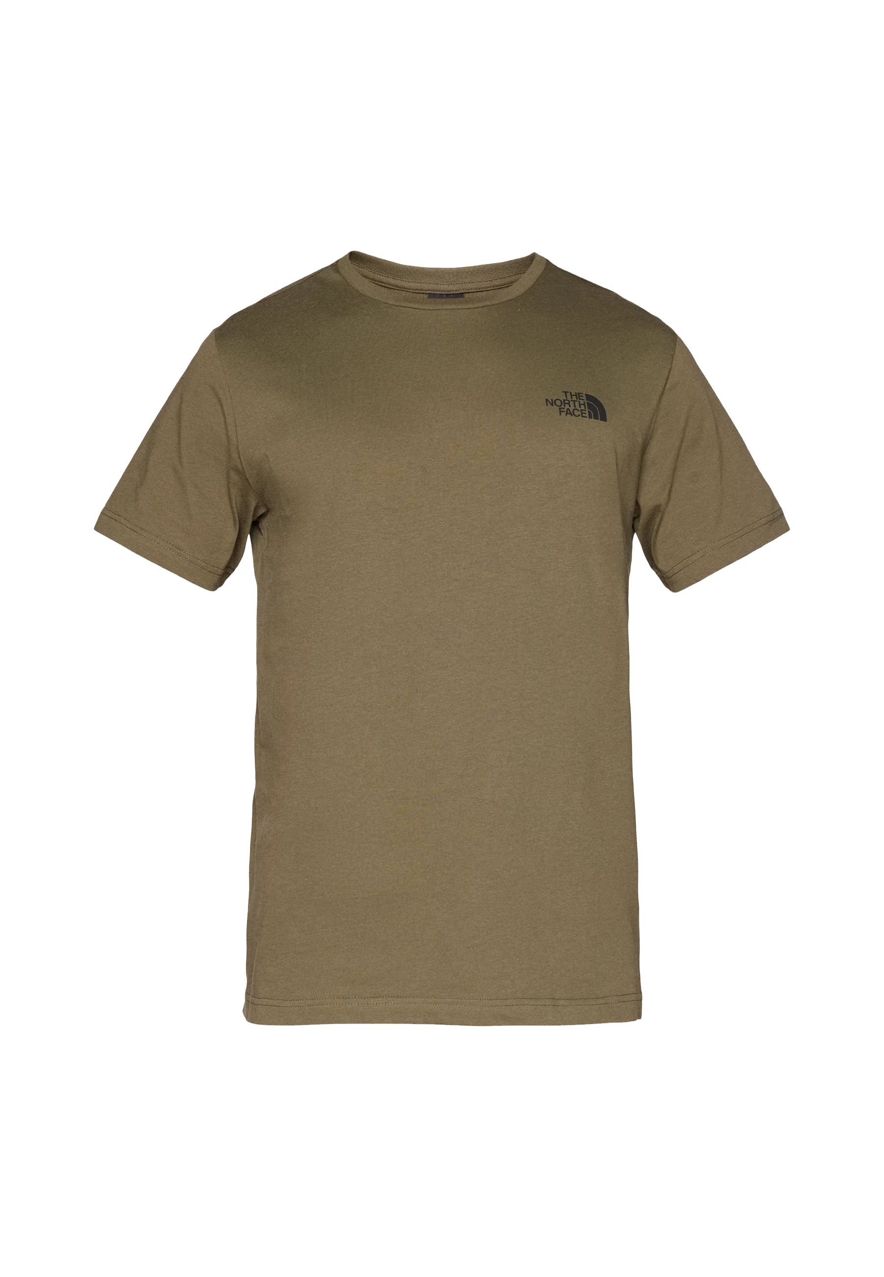 T-shirt Girocollo Verde con Stampa