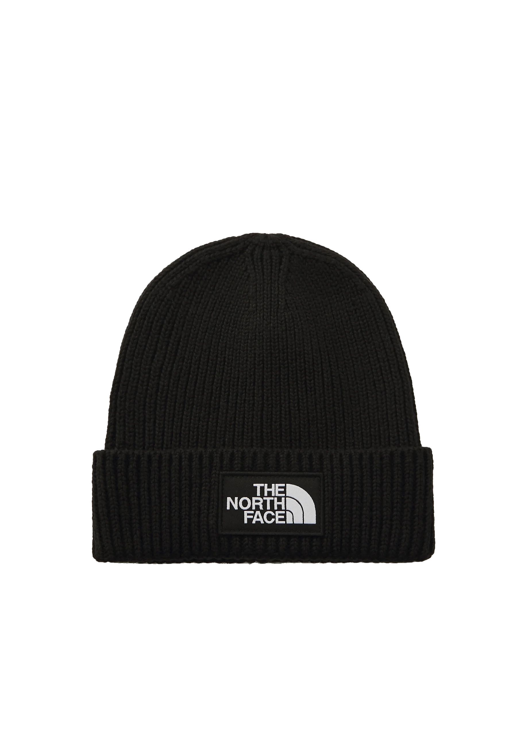 Cappello in maglia a treccia Nera