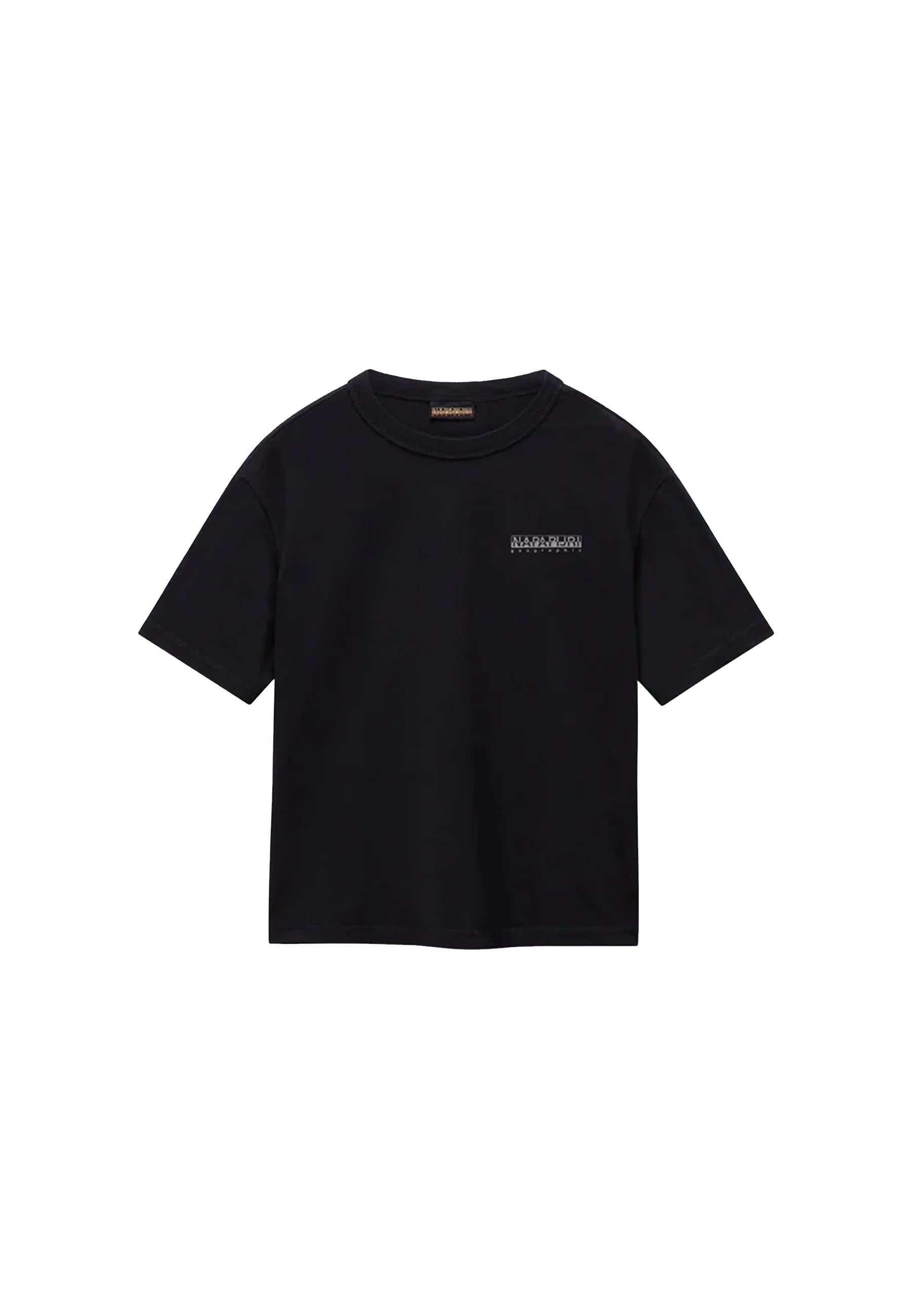 T-shirt girocollo comoda Bianca Over