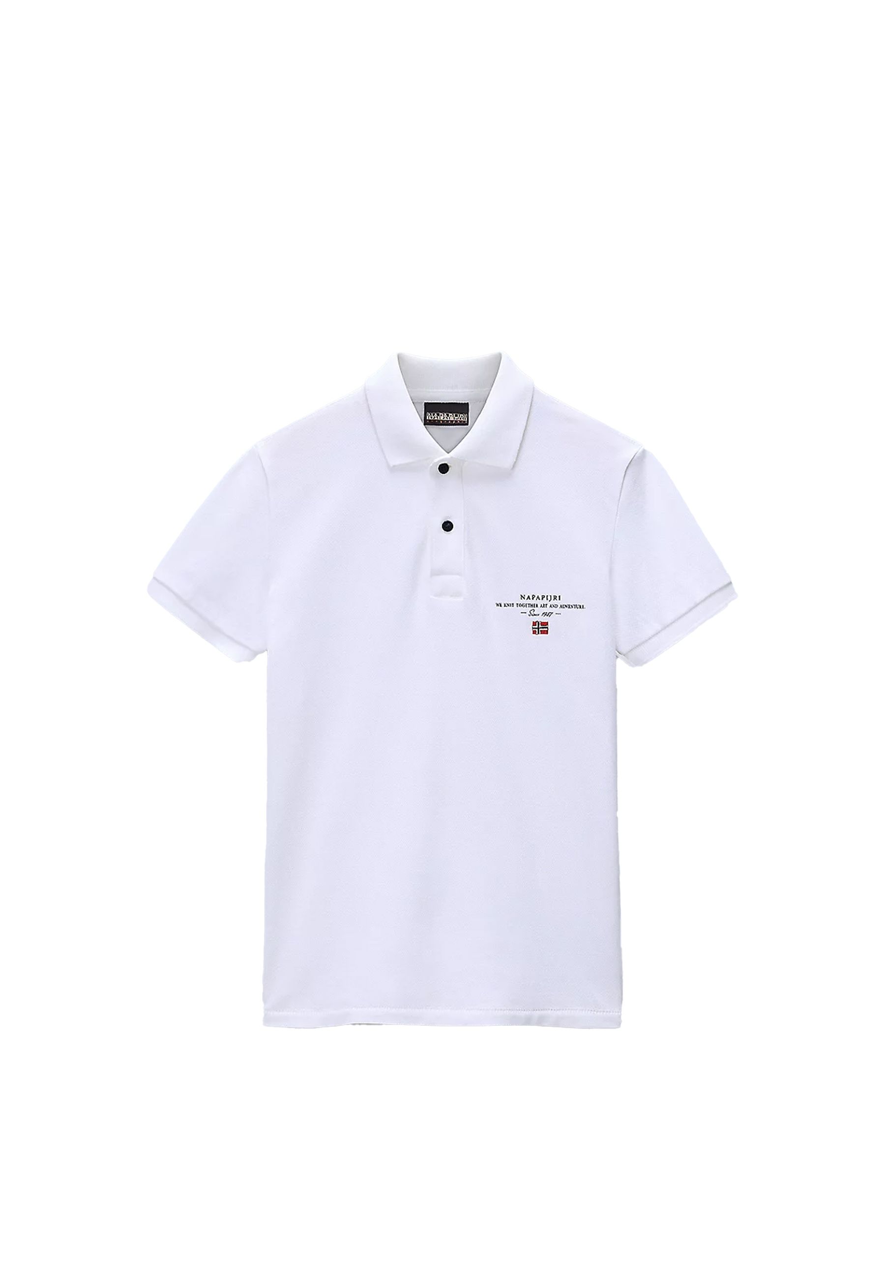 Polo in cotone Bianca