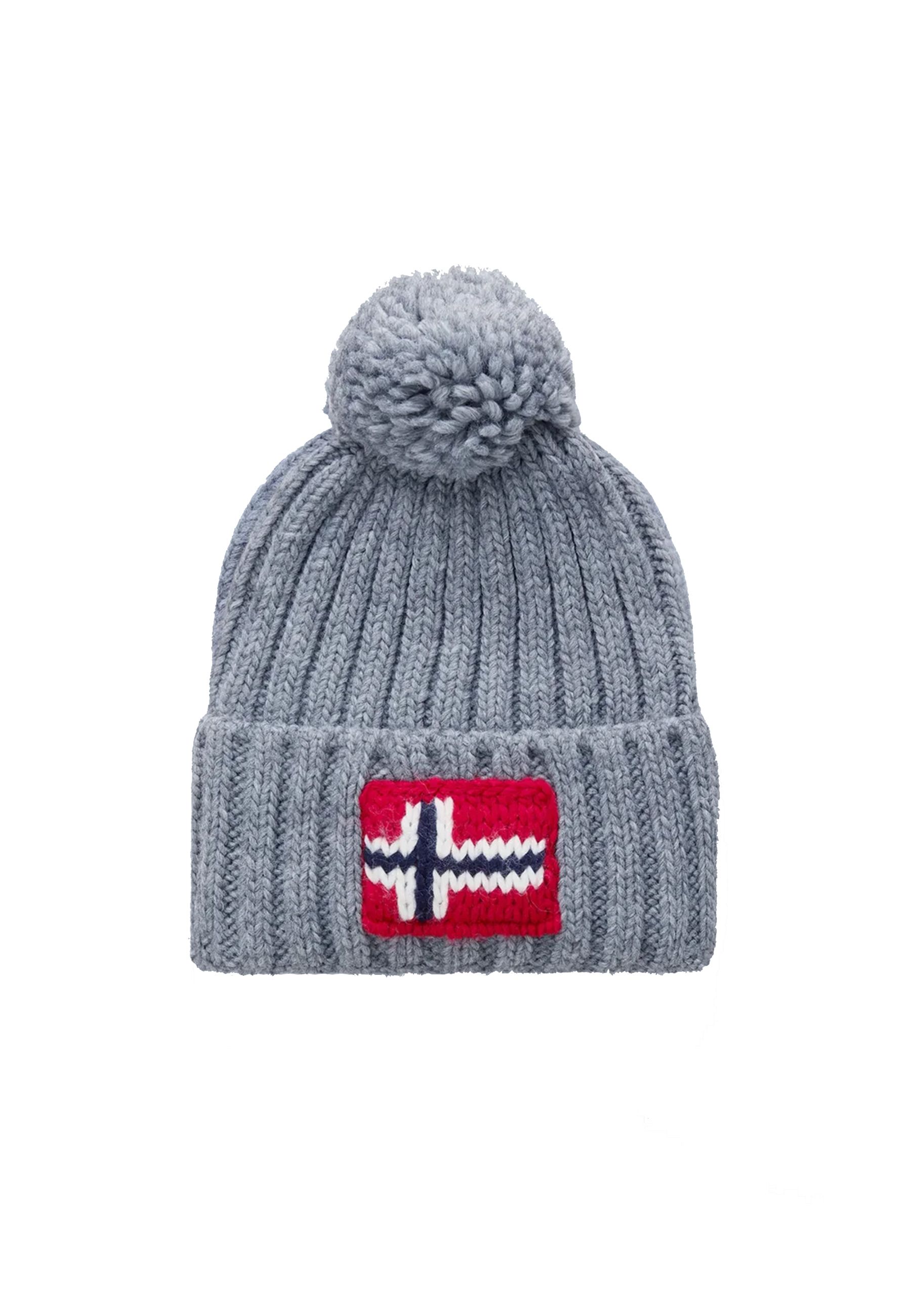 Cappello trecciato in maglia Nera con bandiera SEMIURY 