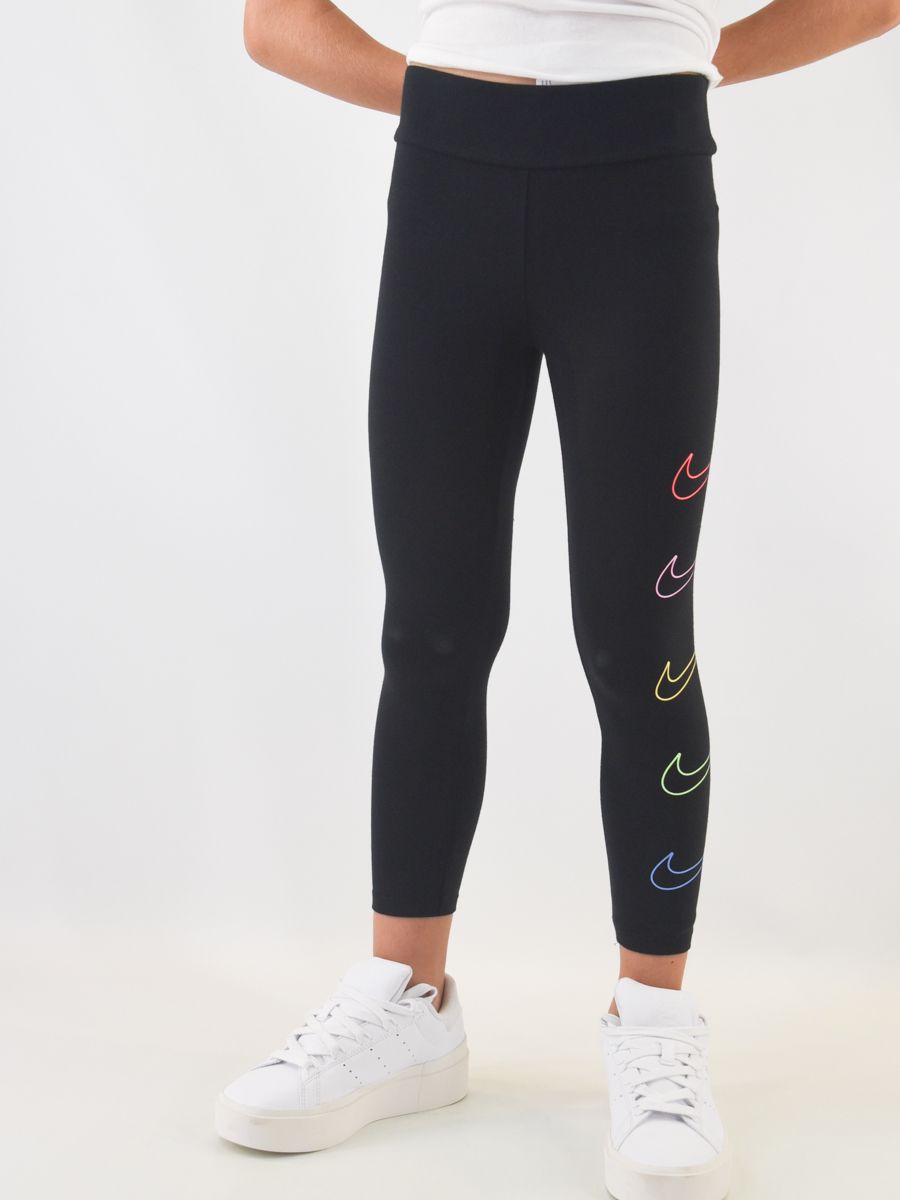 Leggings con logo multicolor