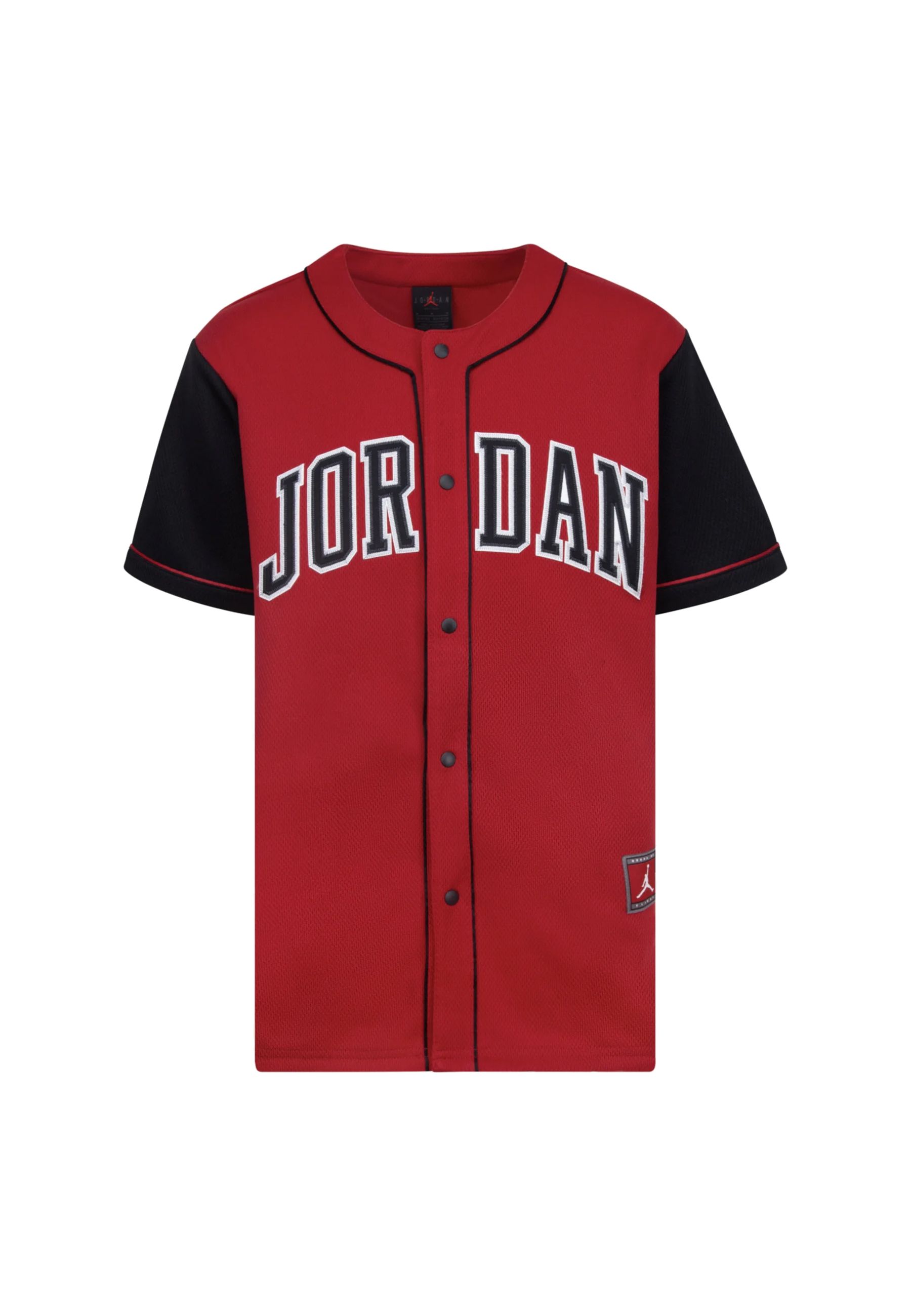 T-shirt Jordan Baseball rossa