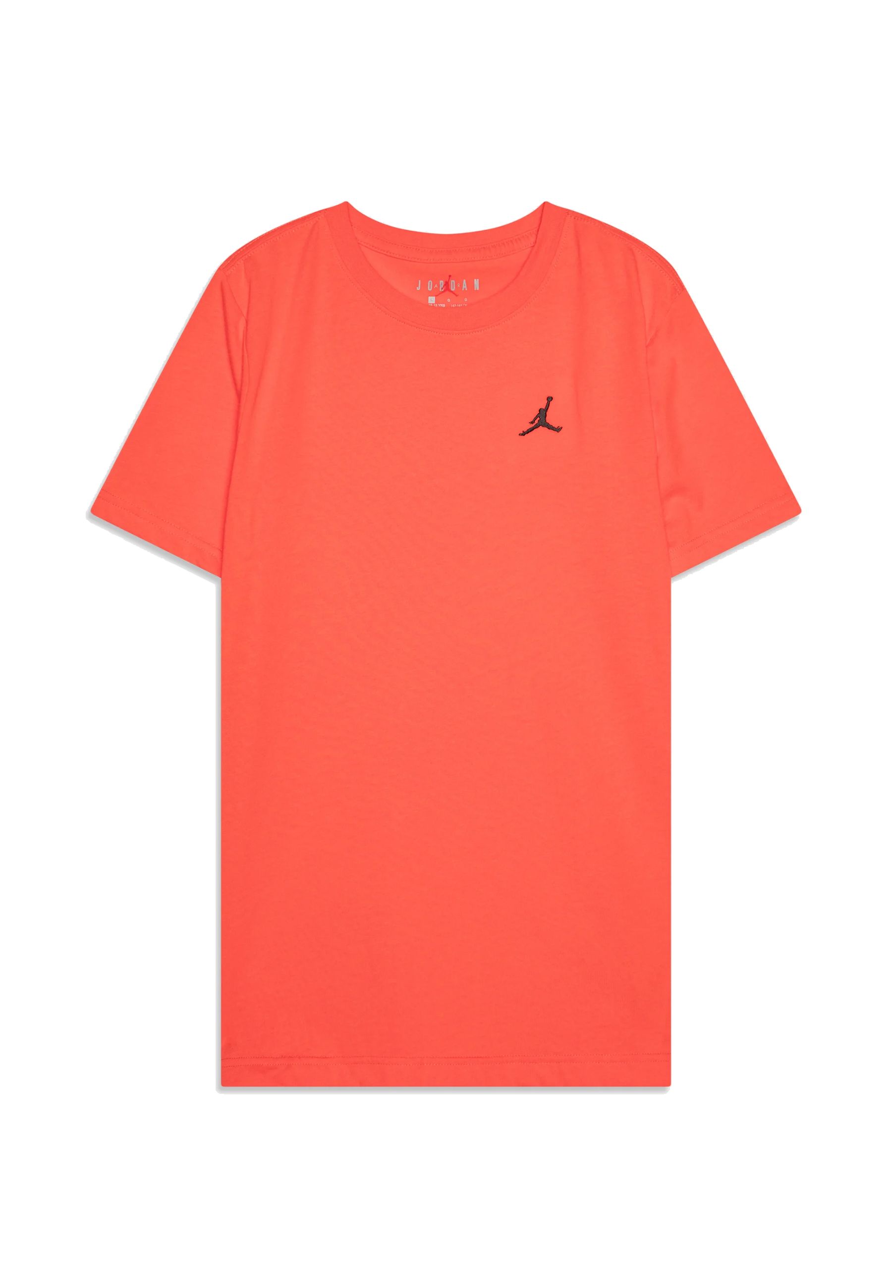 T-shirt girocollo Nera Jordan Ricamata