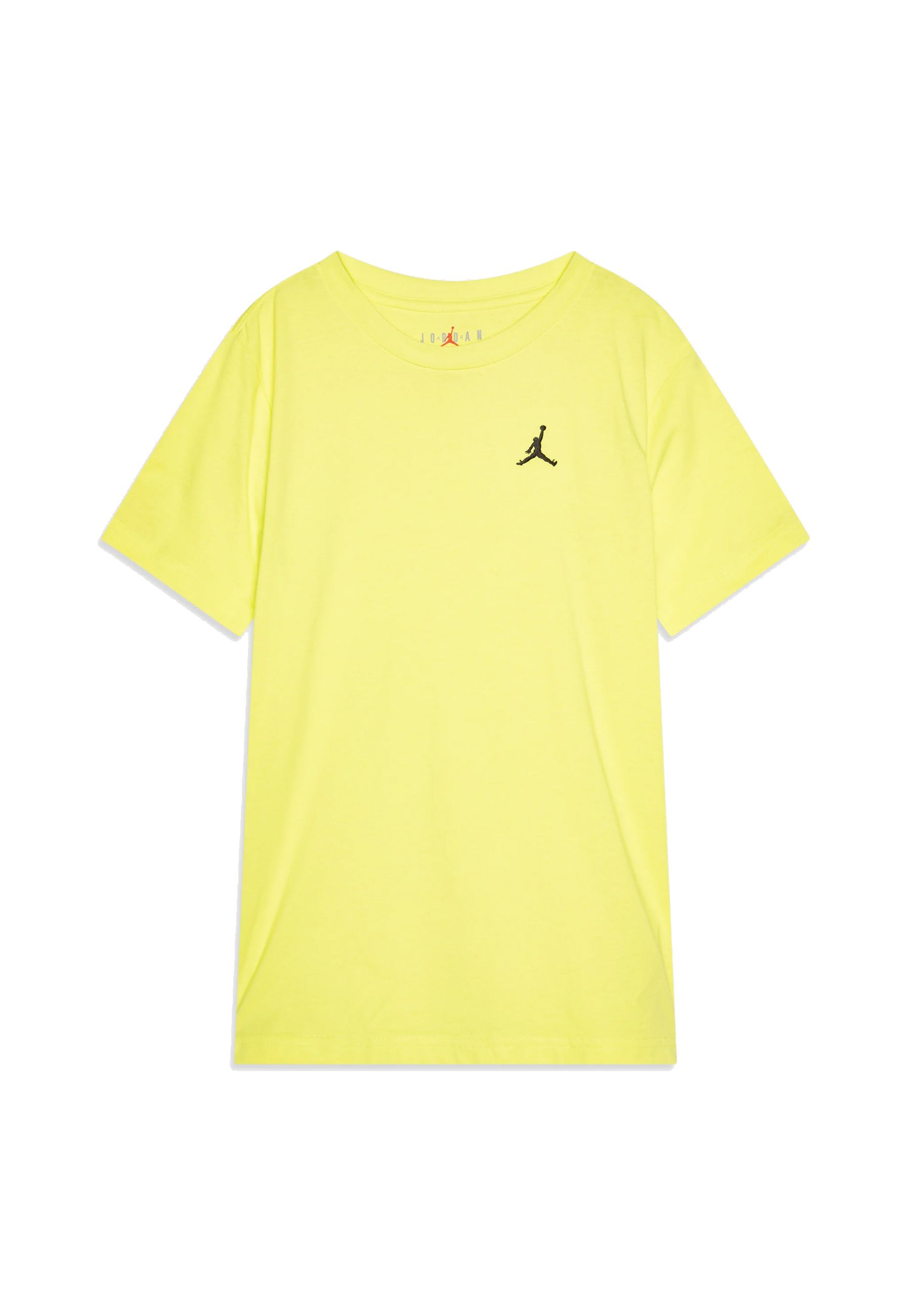 T-shirt girocollo Nera Jordan Ricamata