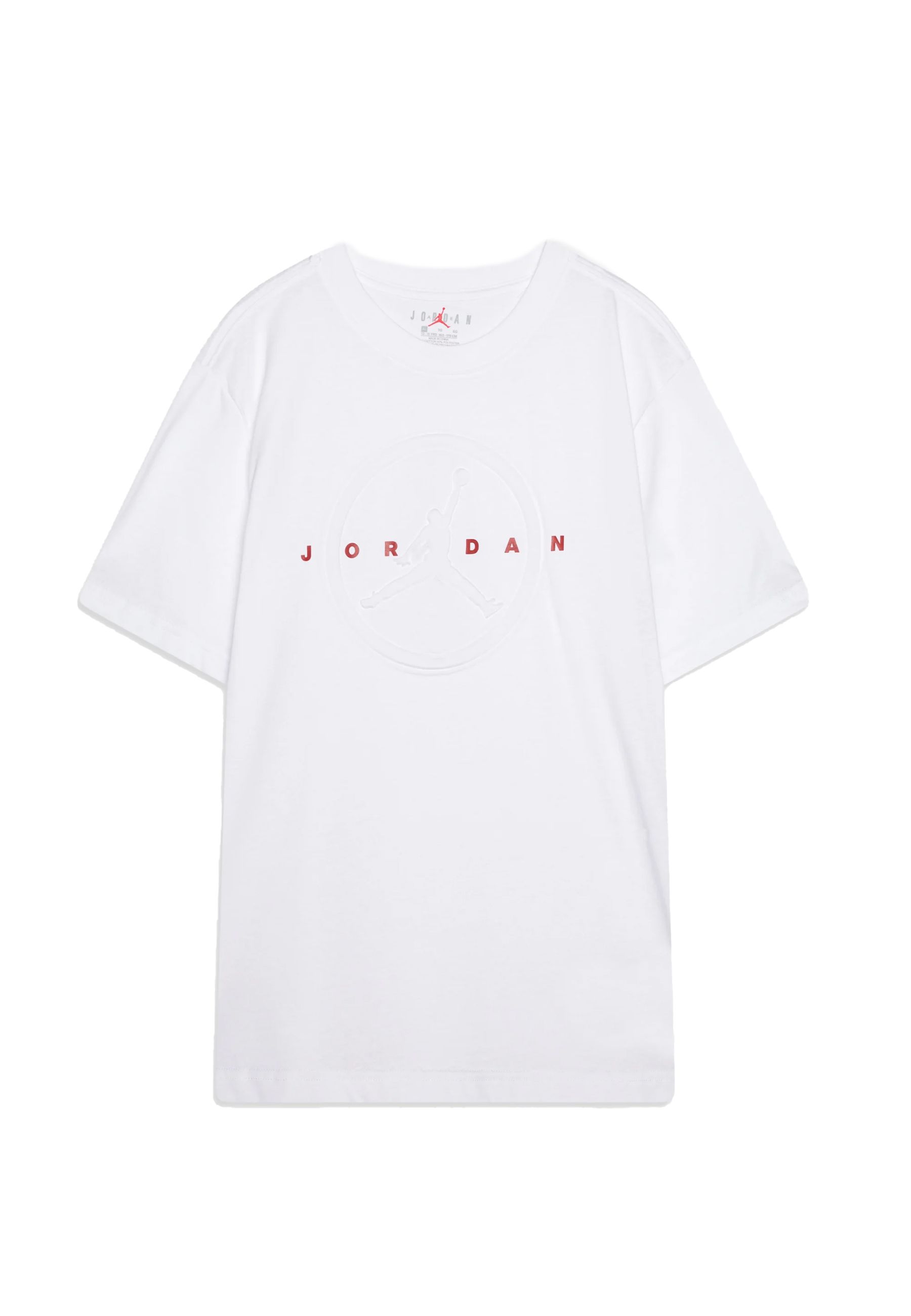T-shirt Ricamata Bianca Jumpman