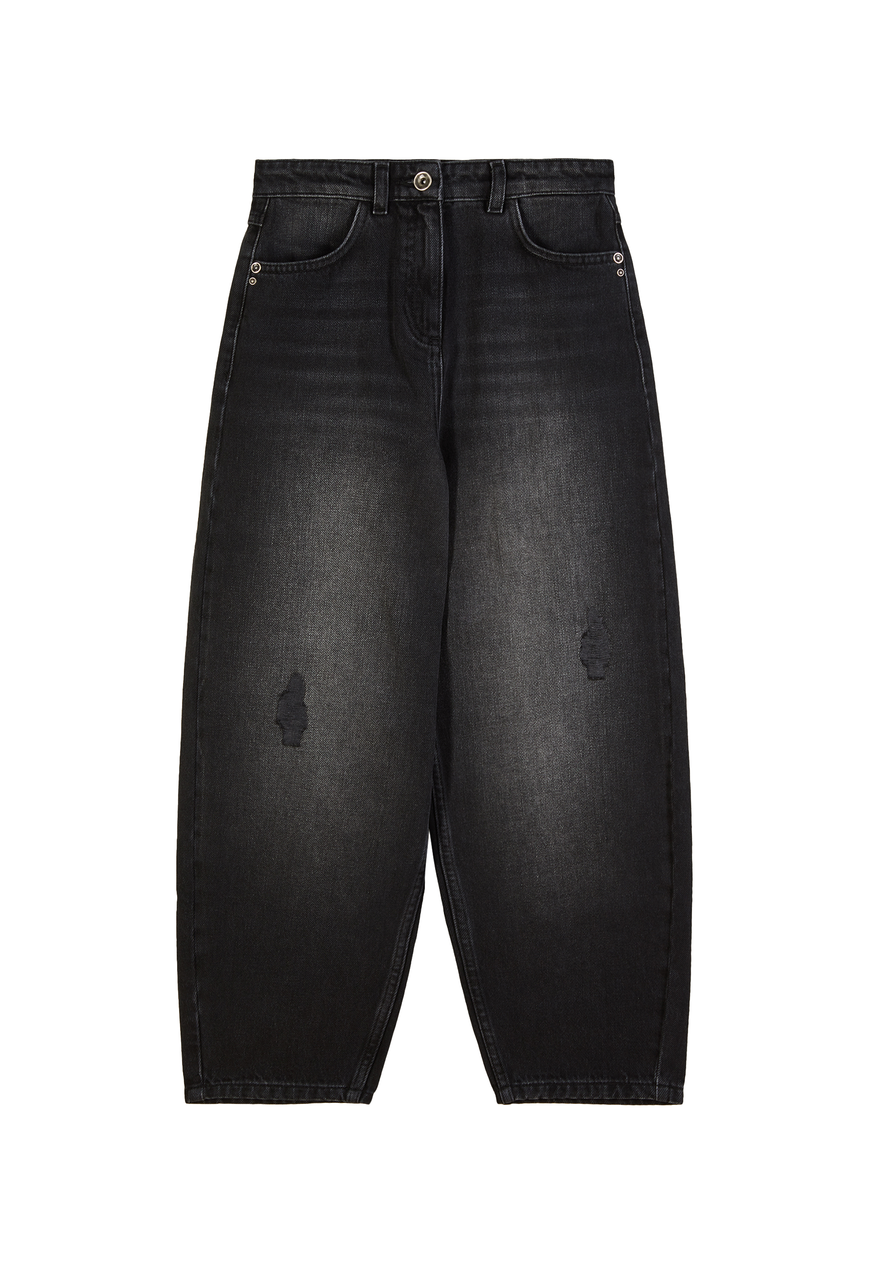 Pantalone Barrel Fit Neri