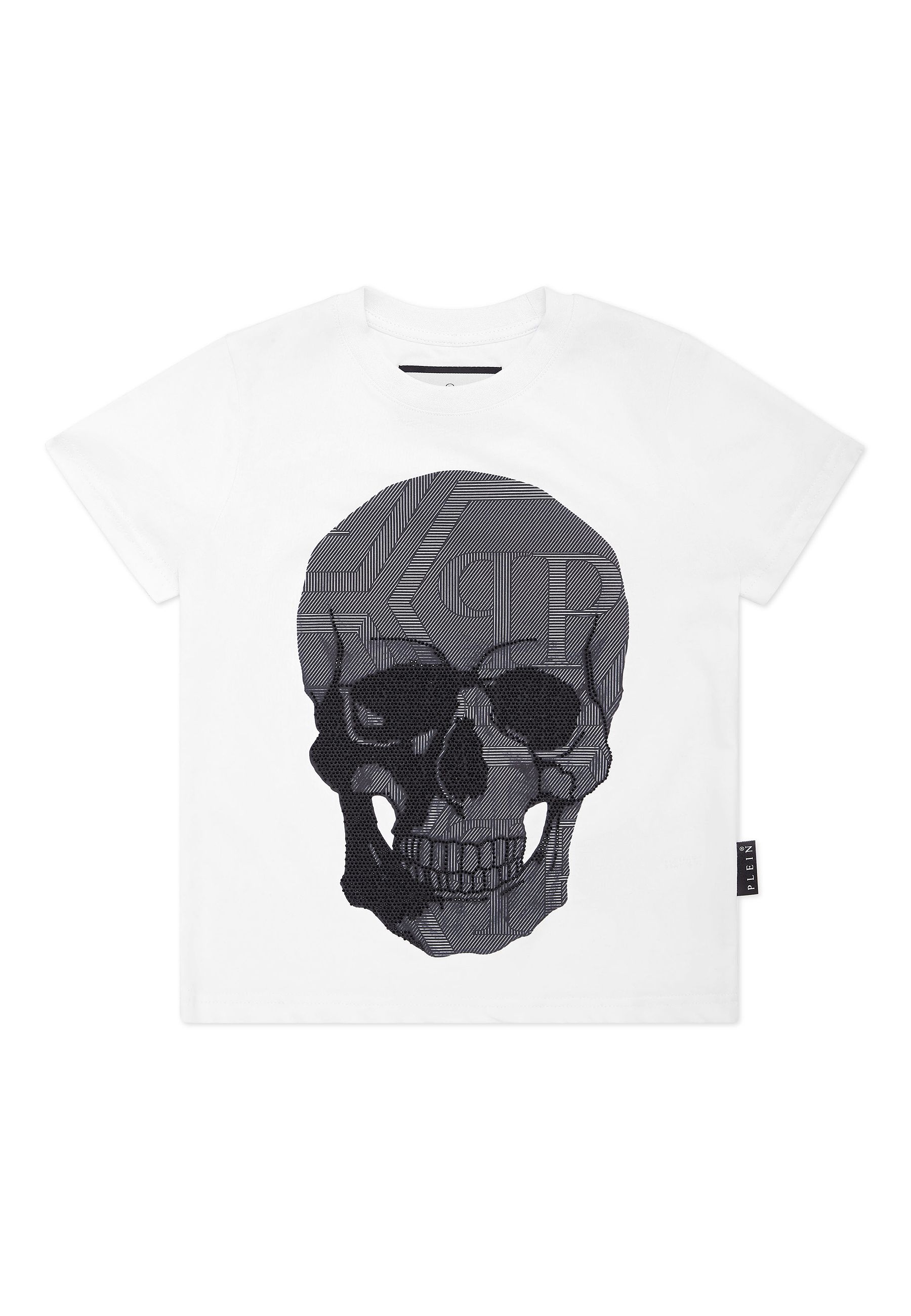 T-shirt Strass Skull