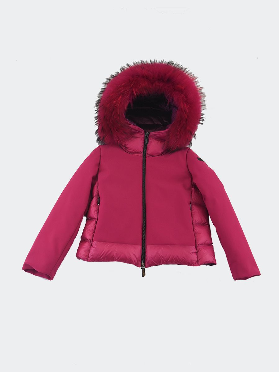 Piumino hybrid zar fur