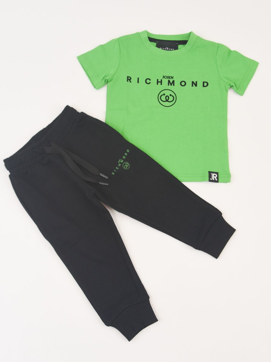 Completo Sportivo  t- shirt e pantalone con Stampa Logo