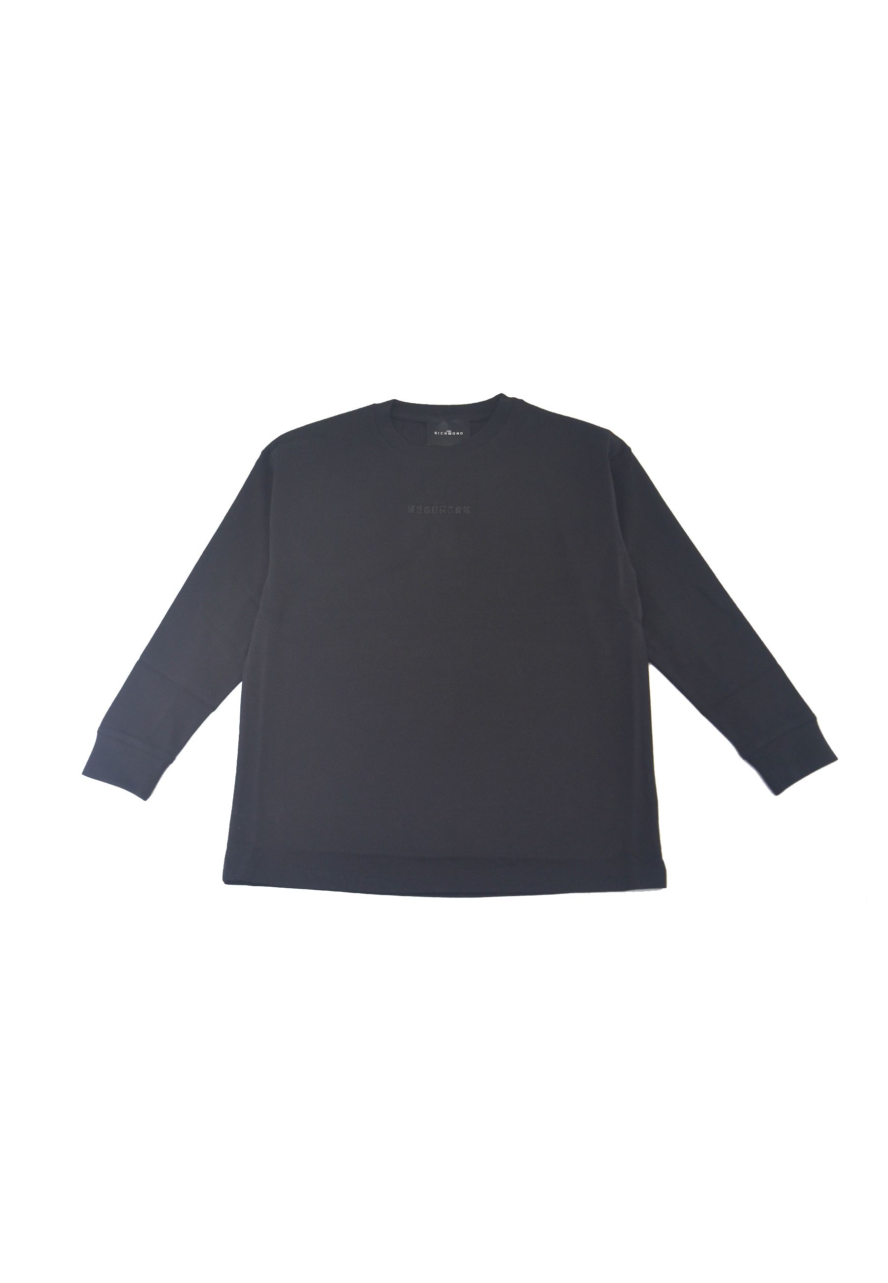 T-shirt girocollo tinta unita Stampa Logo