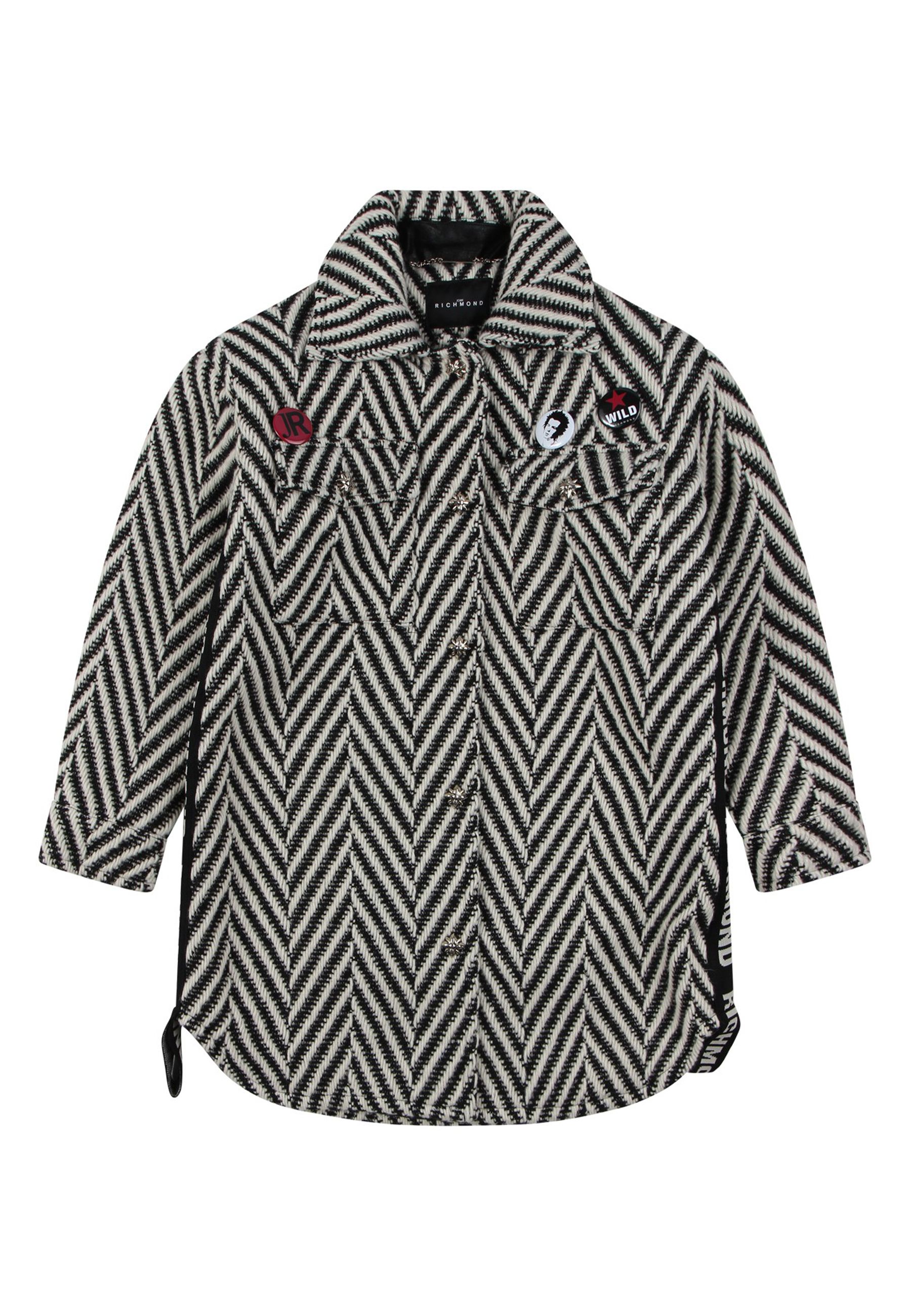 Cappotto motivo chevron