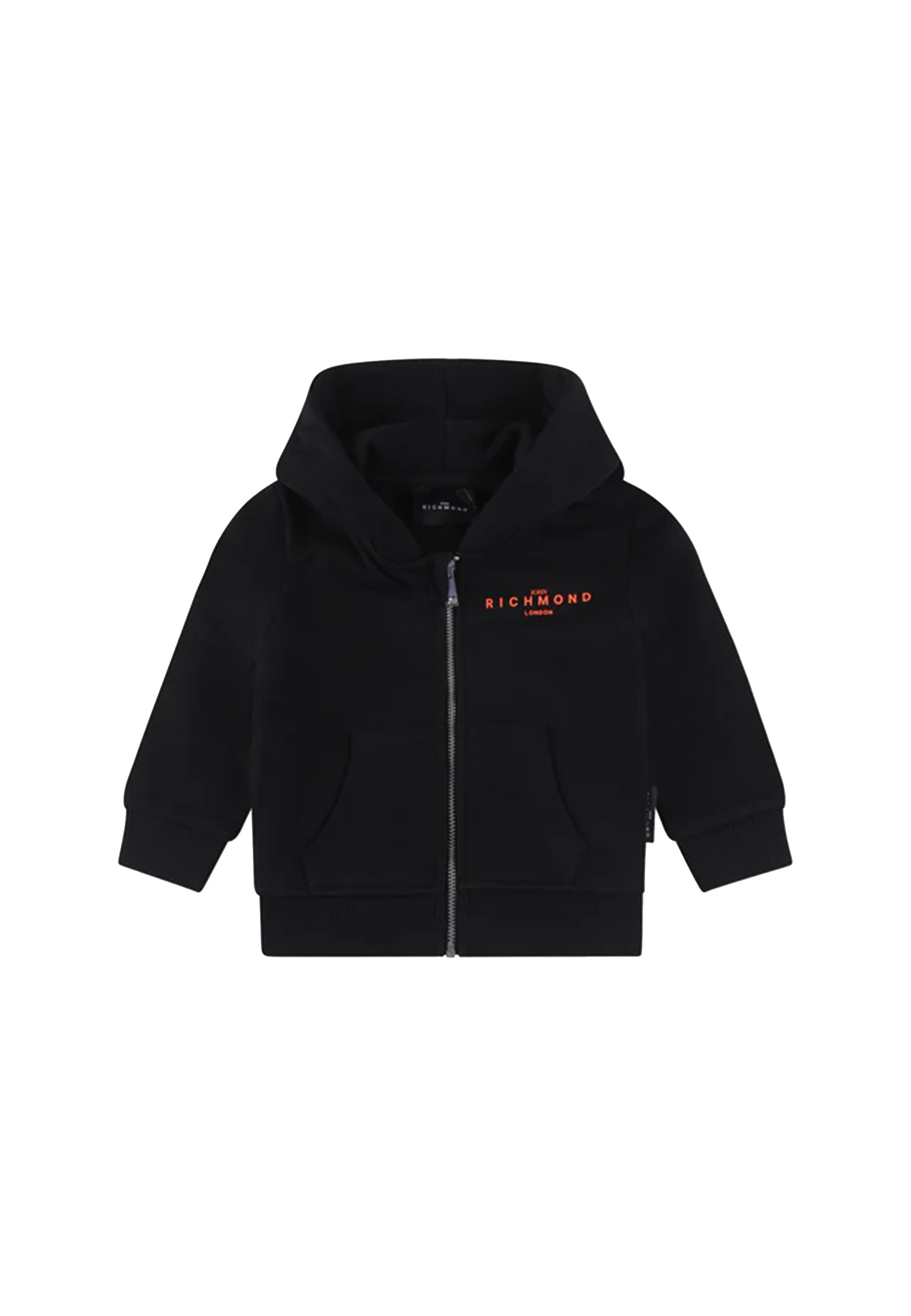 Felpa Aperta Zip per neonato con logo