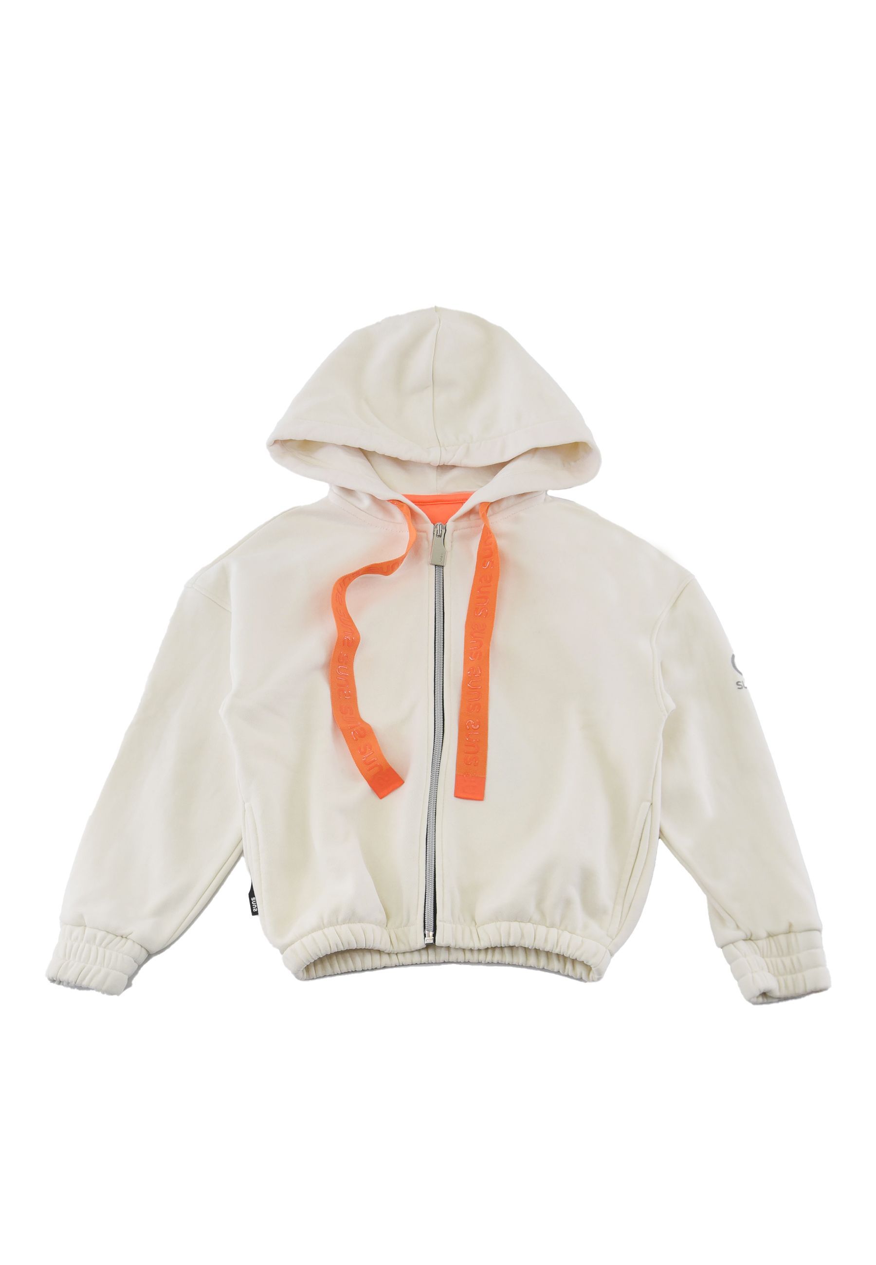 Felpa fullzip con cappuccio