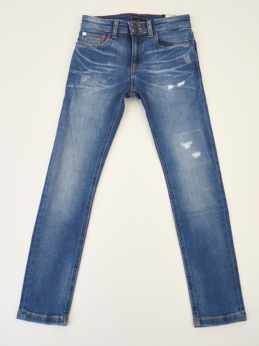 Jeans  in denim con elastico