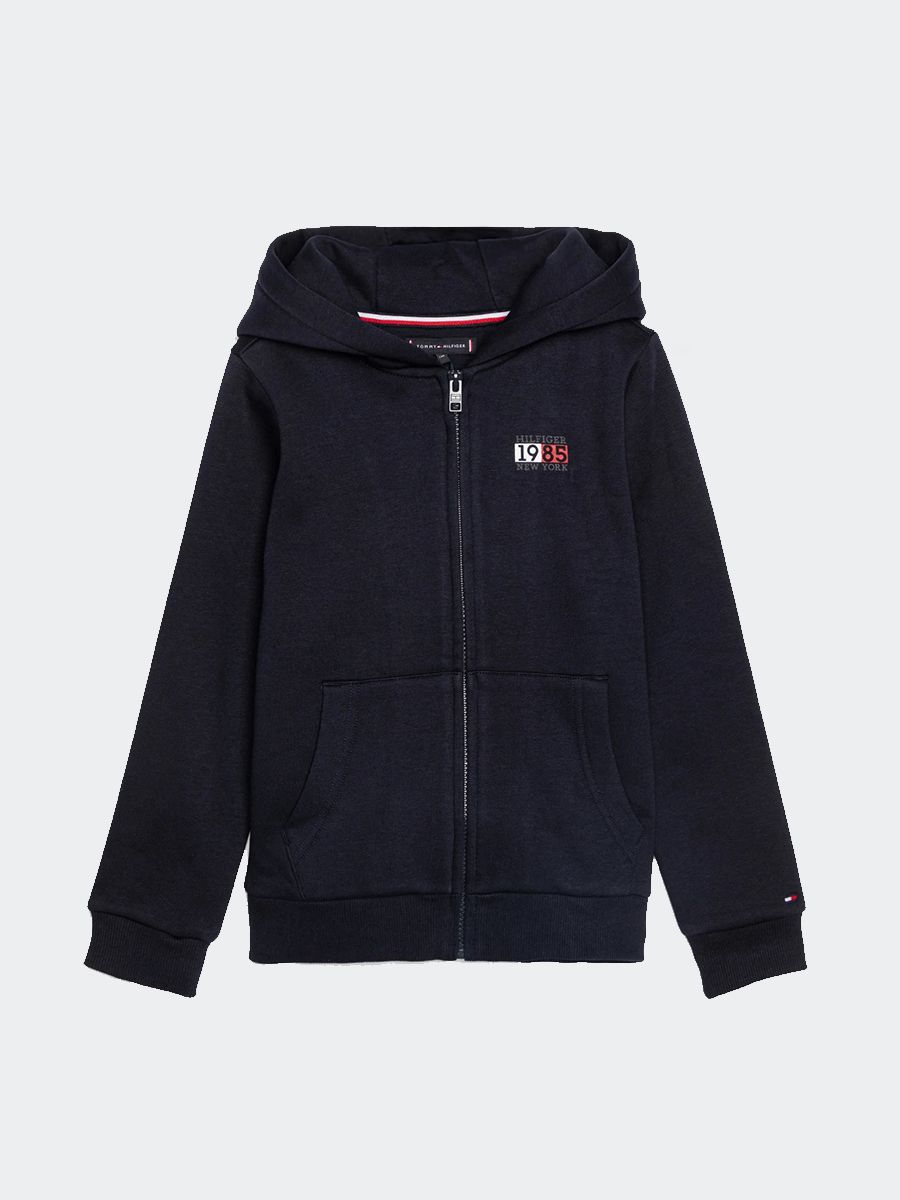 Felpa Fullzip con Cappuccio