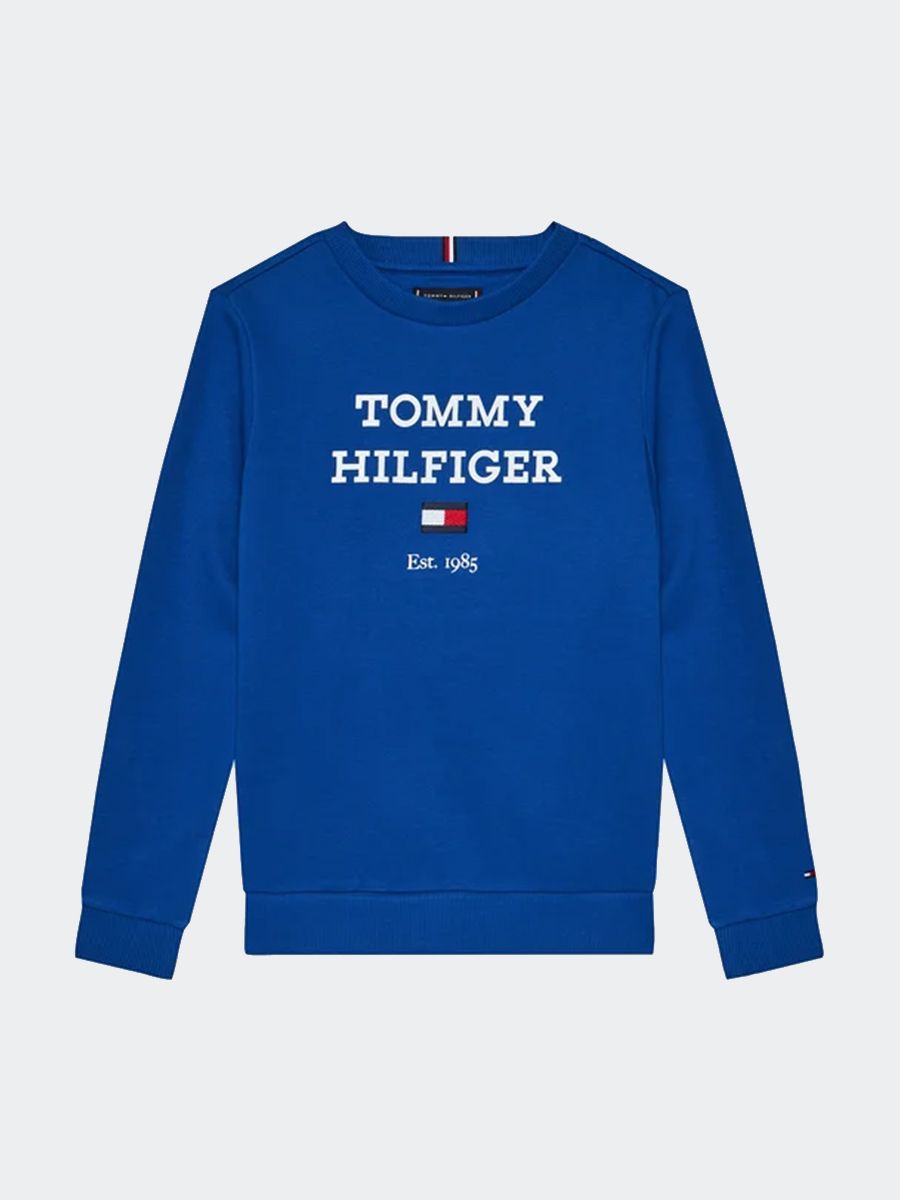 Felpa tommy hilfiger hot sale giallo fluo