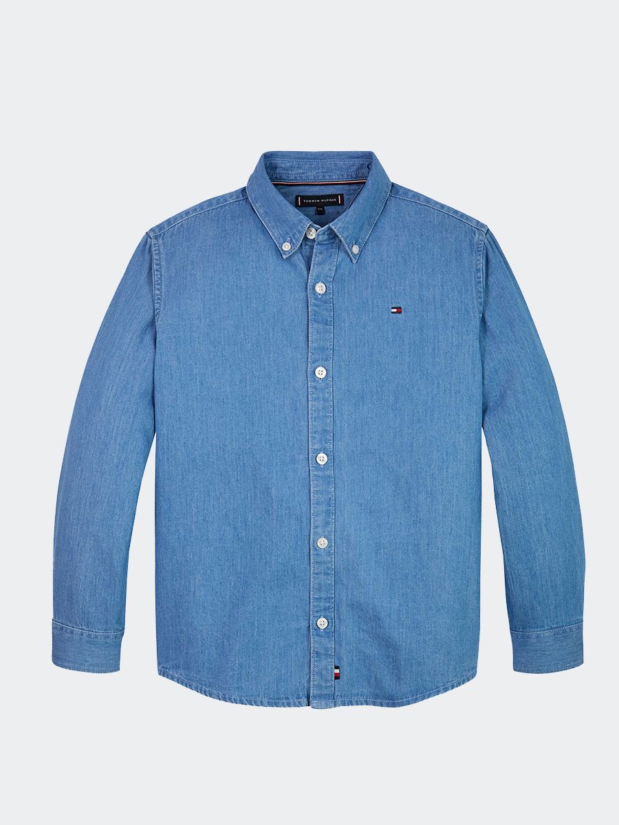 Camicia in morbido Chambray