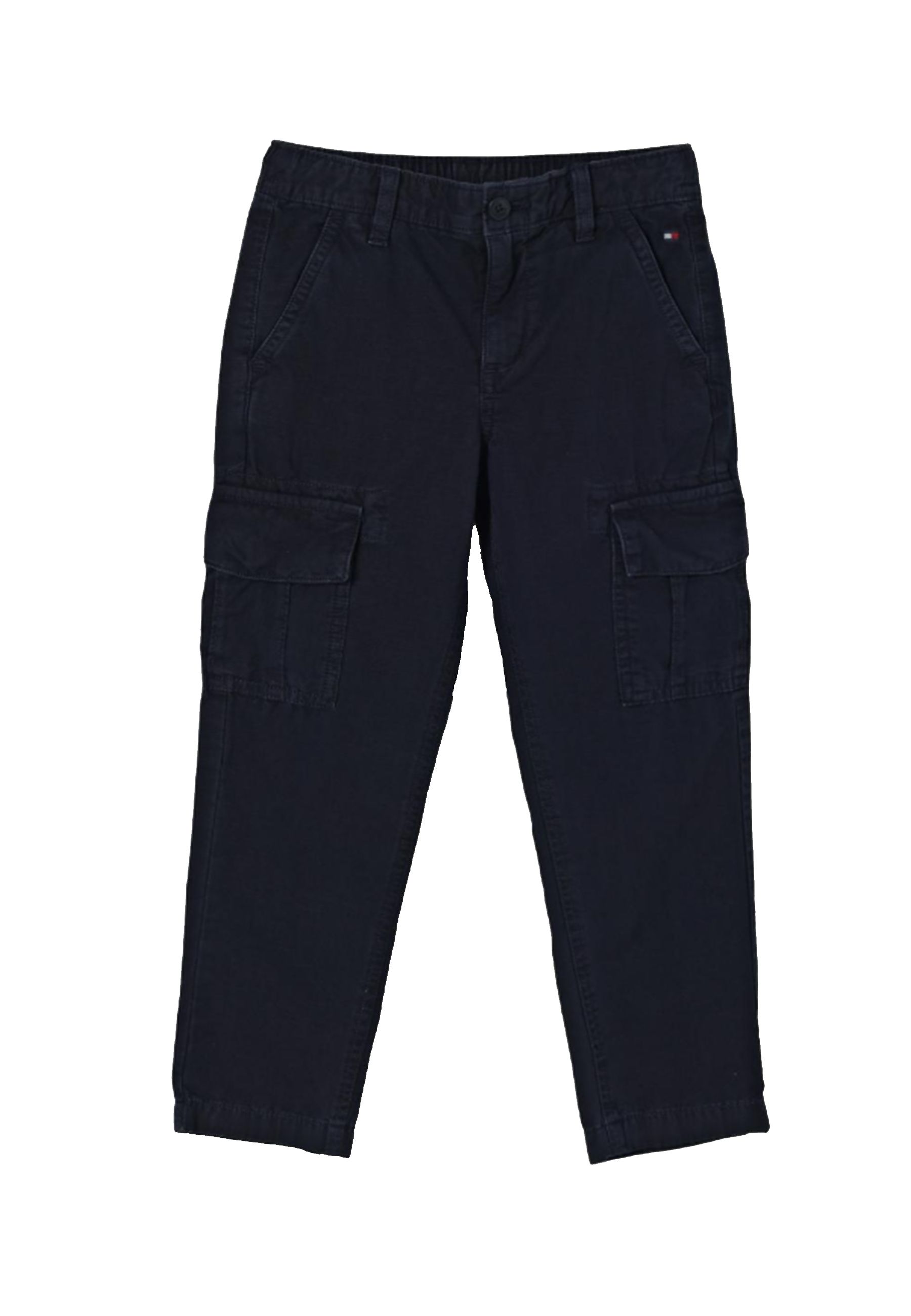 Pantalone cargo blu da bambino