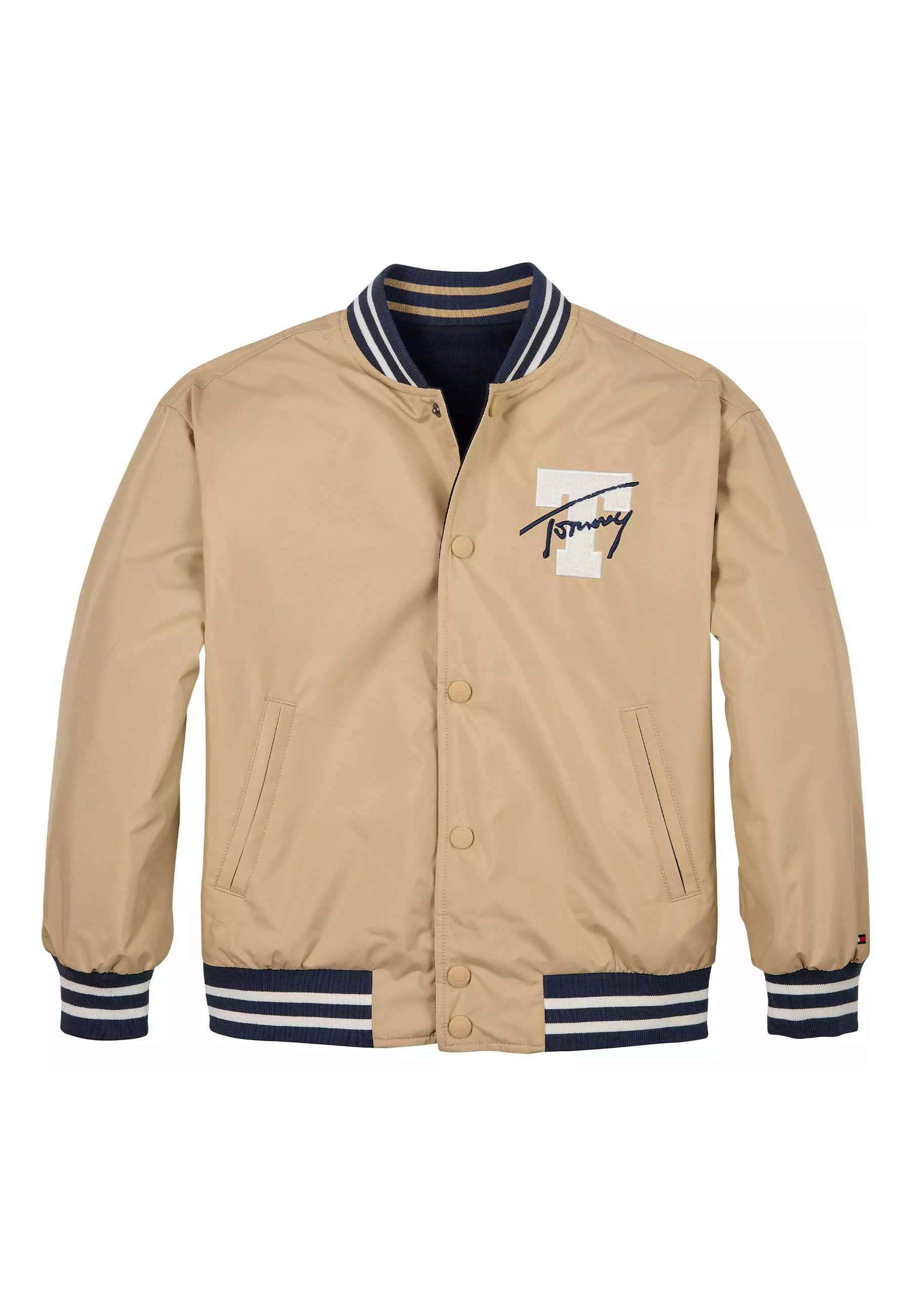 Giubbino giacca bomber reversibile
