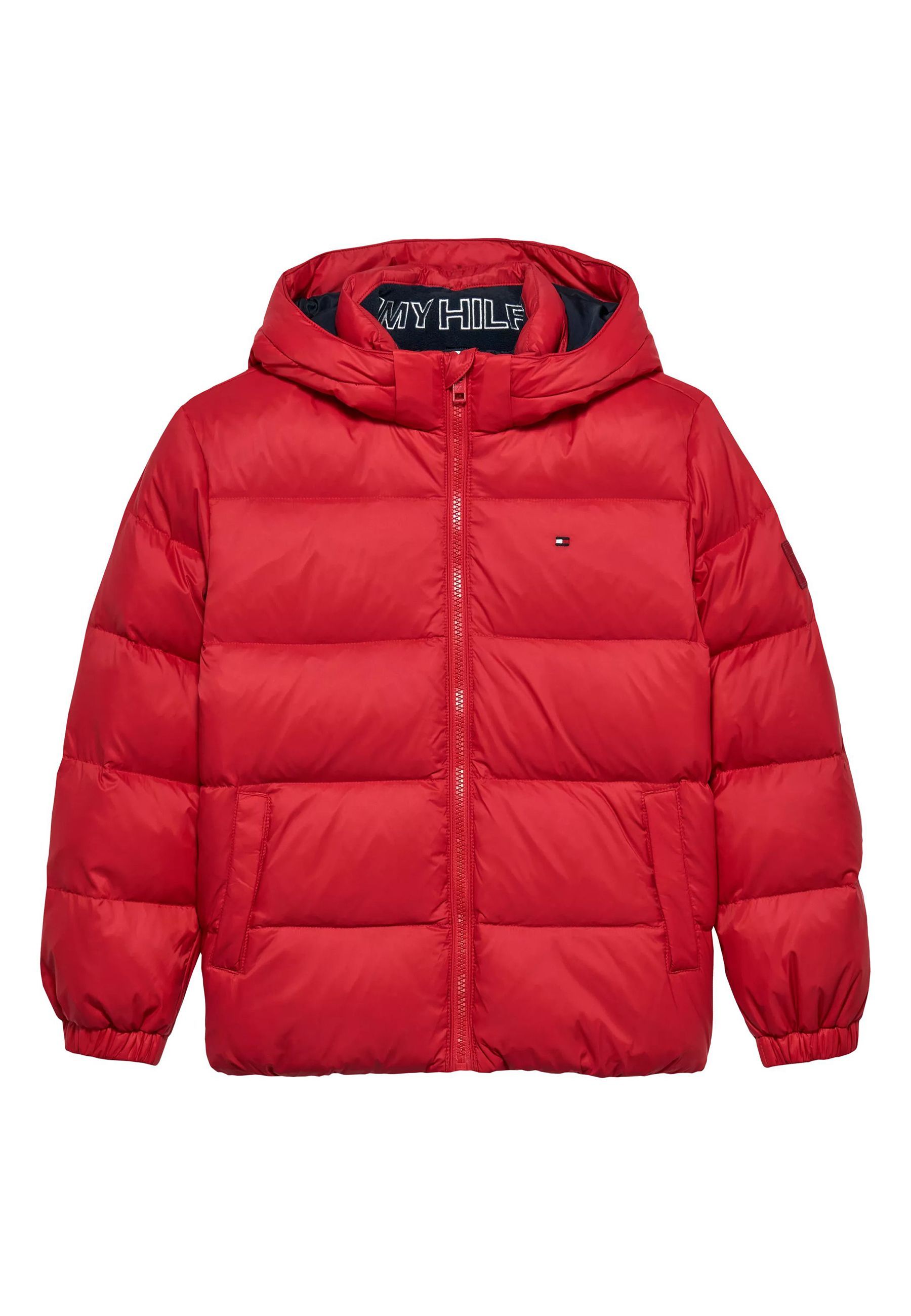 Piumino giacca essenziale Rosso