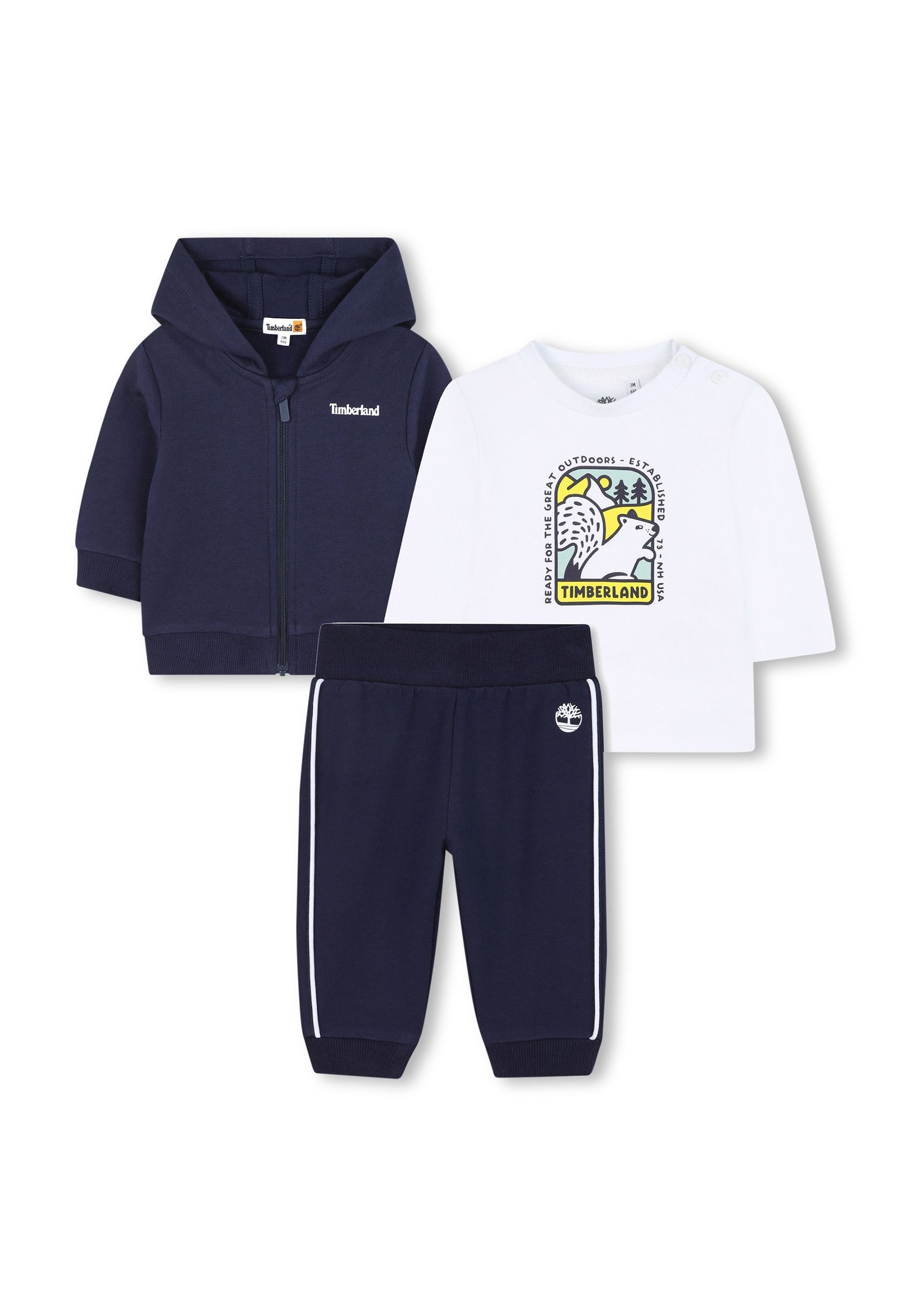 Completo Sportivo pantalone cardigan e camicia