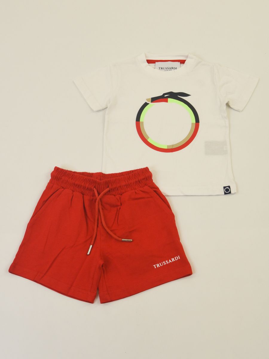 Completo Sportivo  set T-shirt e Bermuda stampato