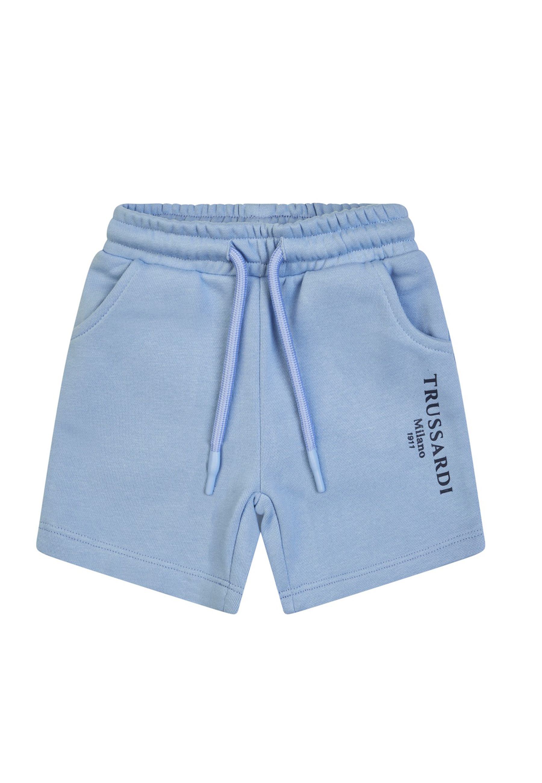 Bermuda in felpa leggera stampata