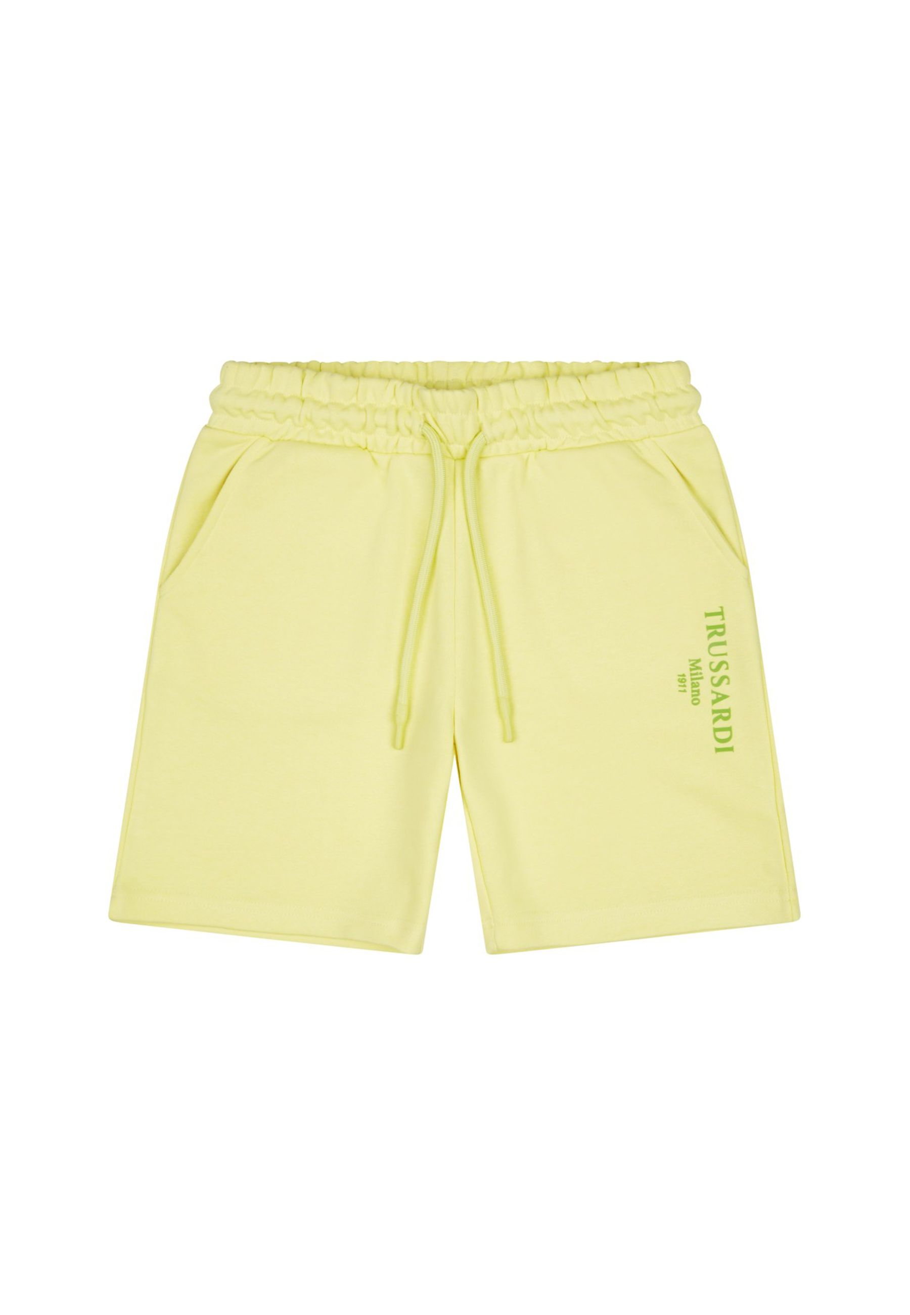 Bermuda in felpa leggera stampata