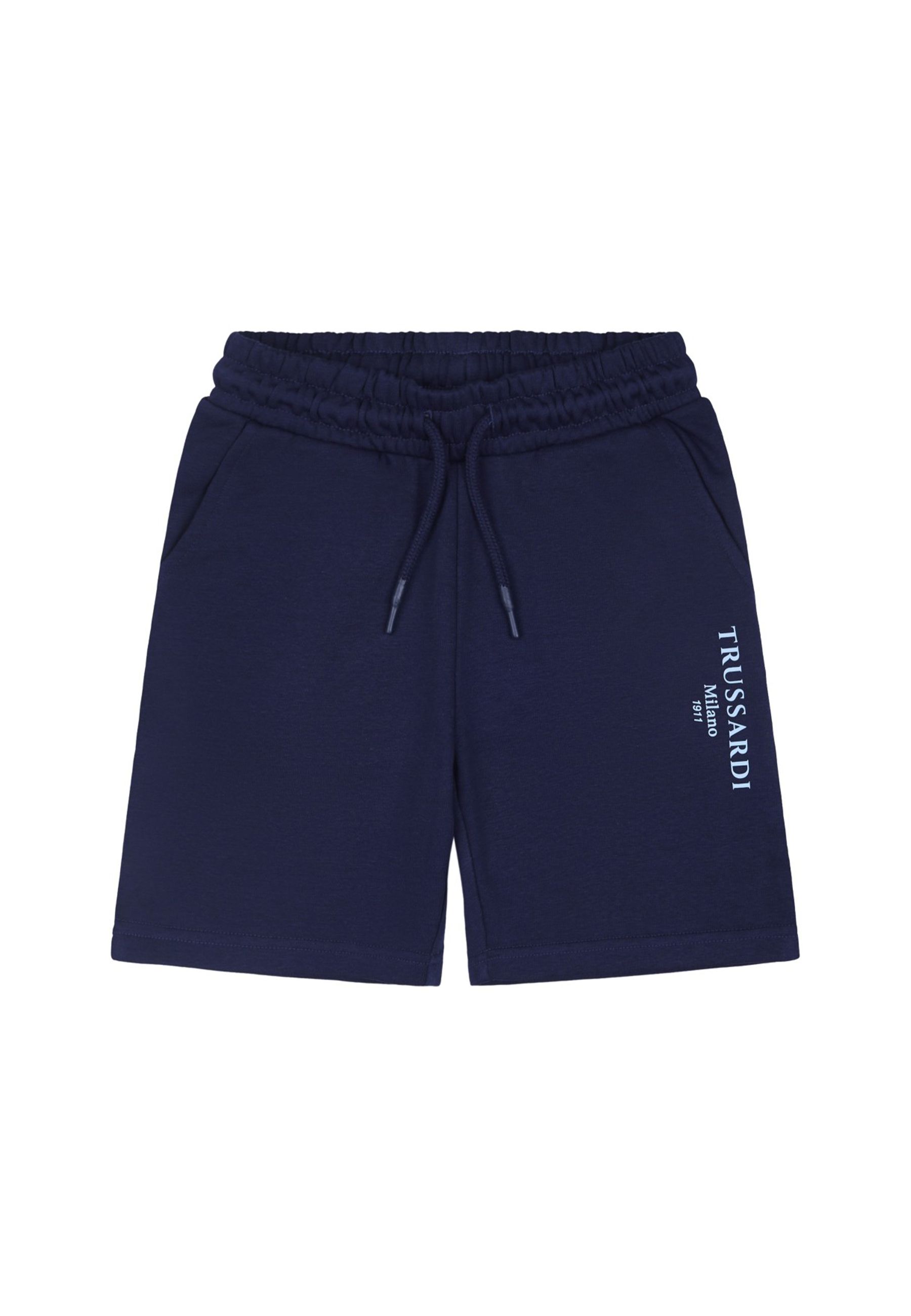 Bermuda in felpa leggera stampata
