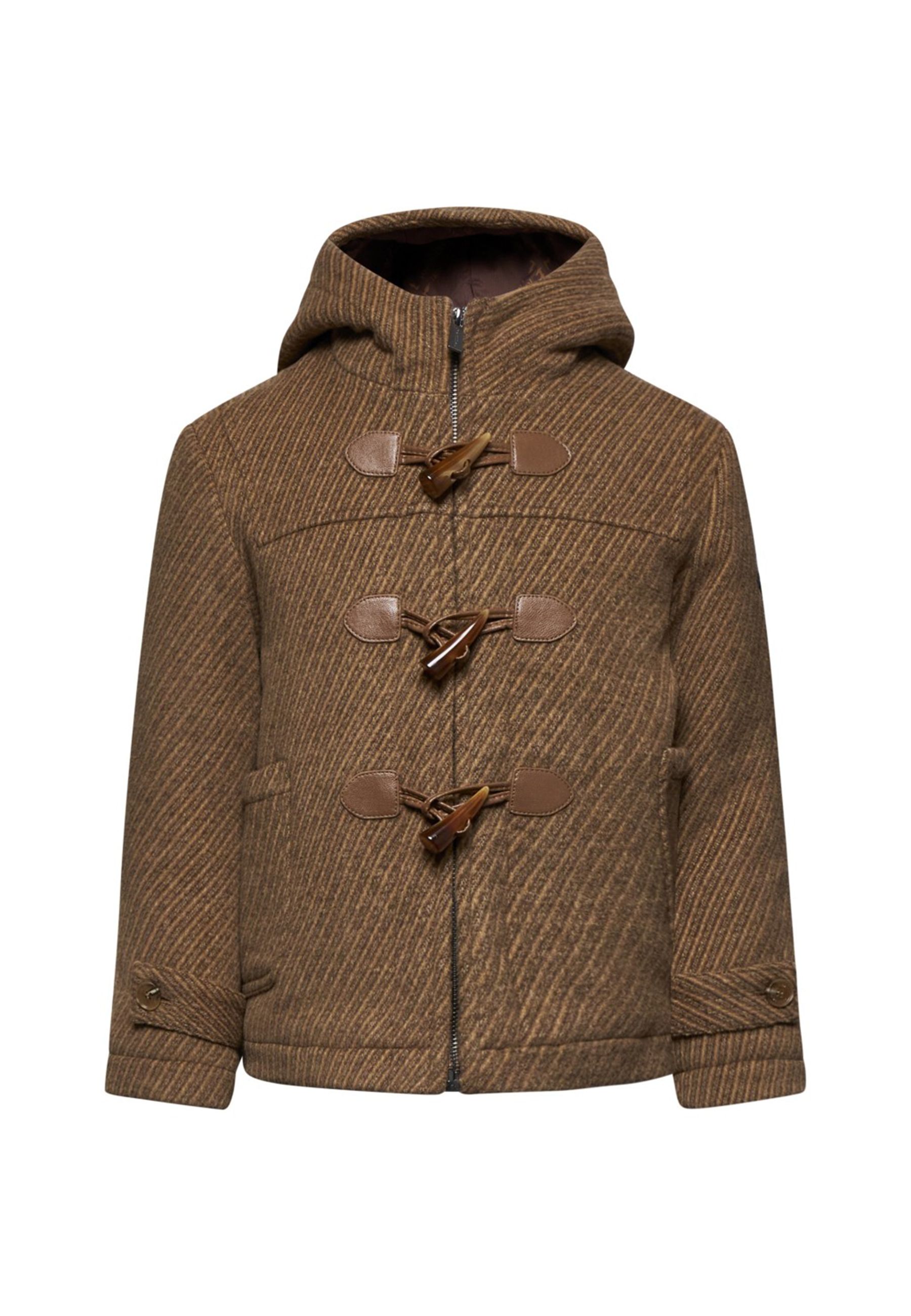 Cappotto Montgomery elegante marrone