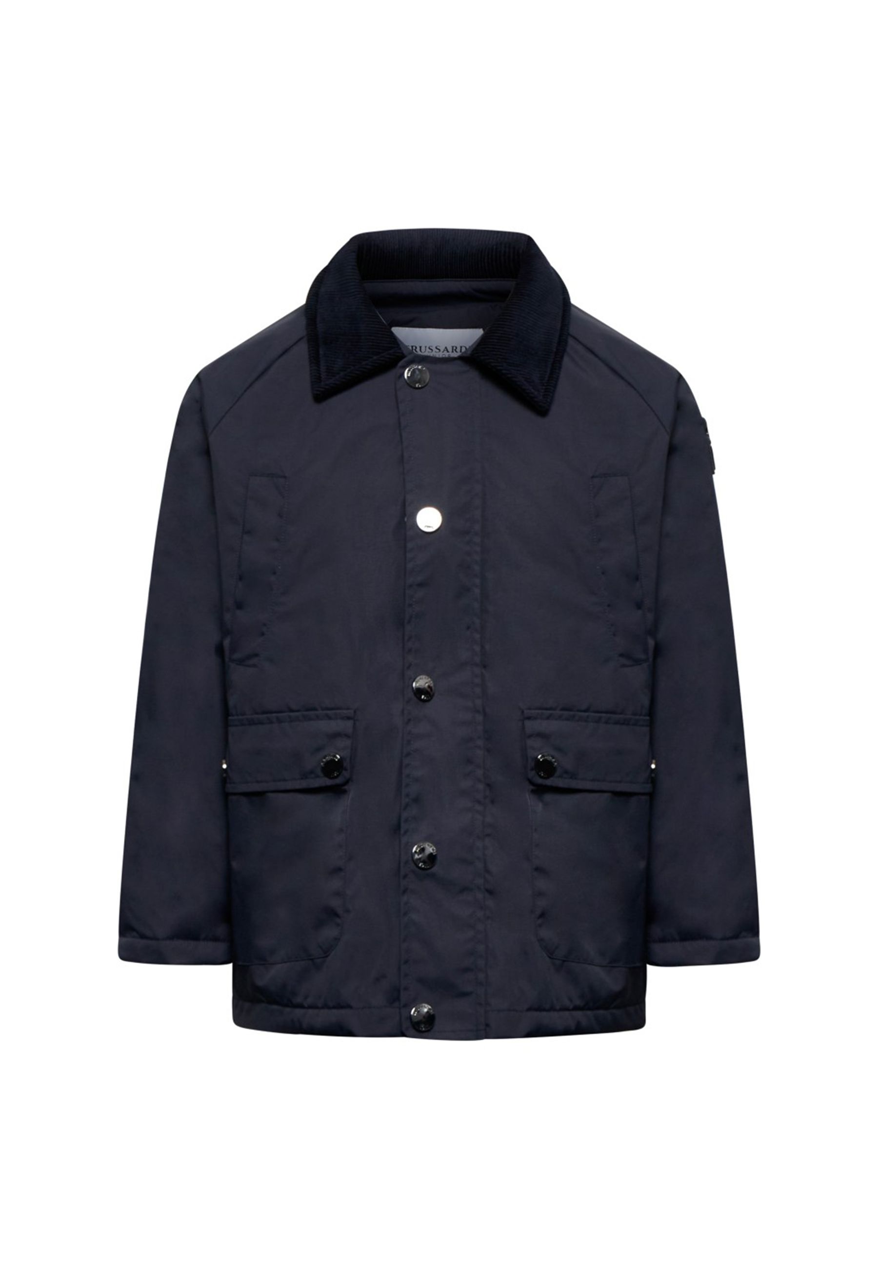 Giubbino classico Blu con collo