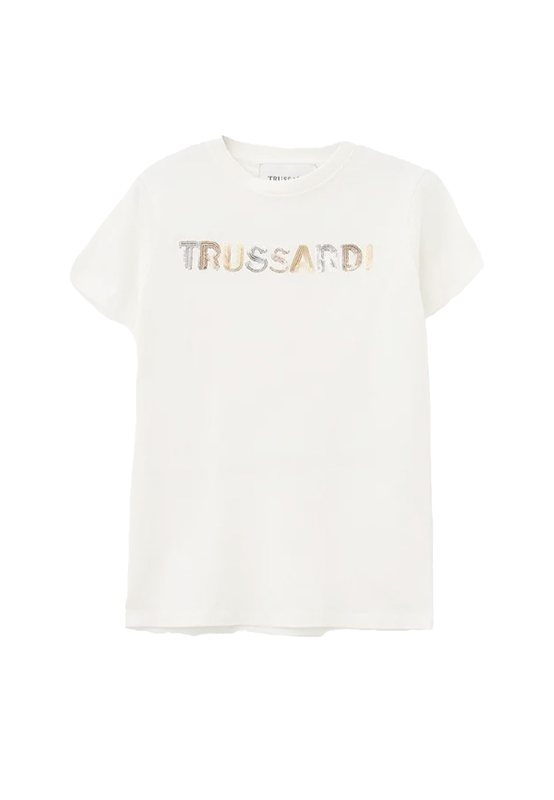 T-shirt Logo in paillettes