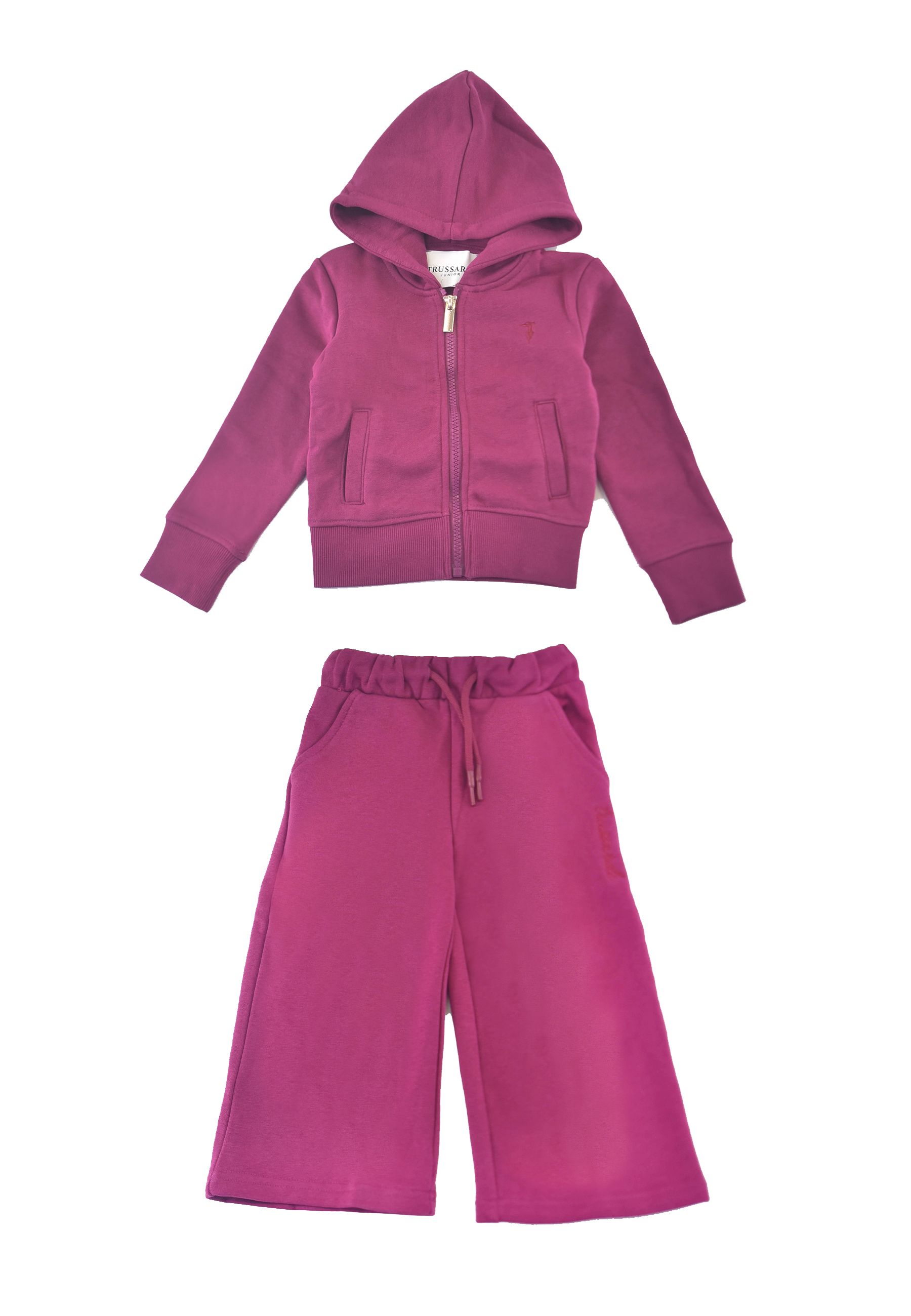 Completo Sportivo Full zip tinta unita