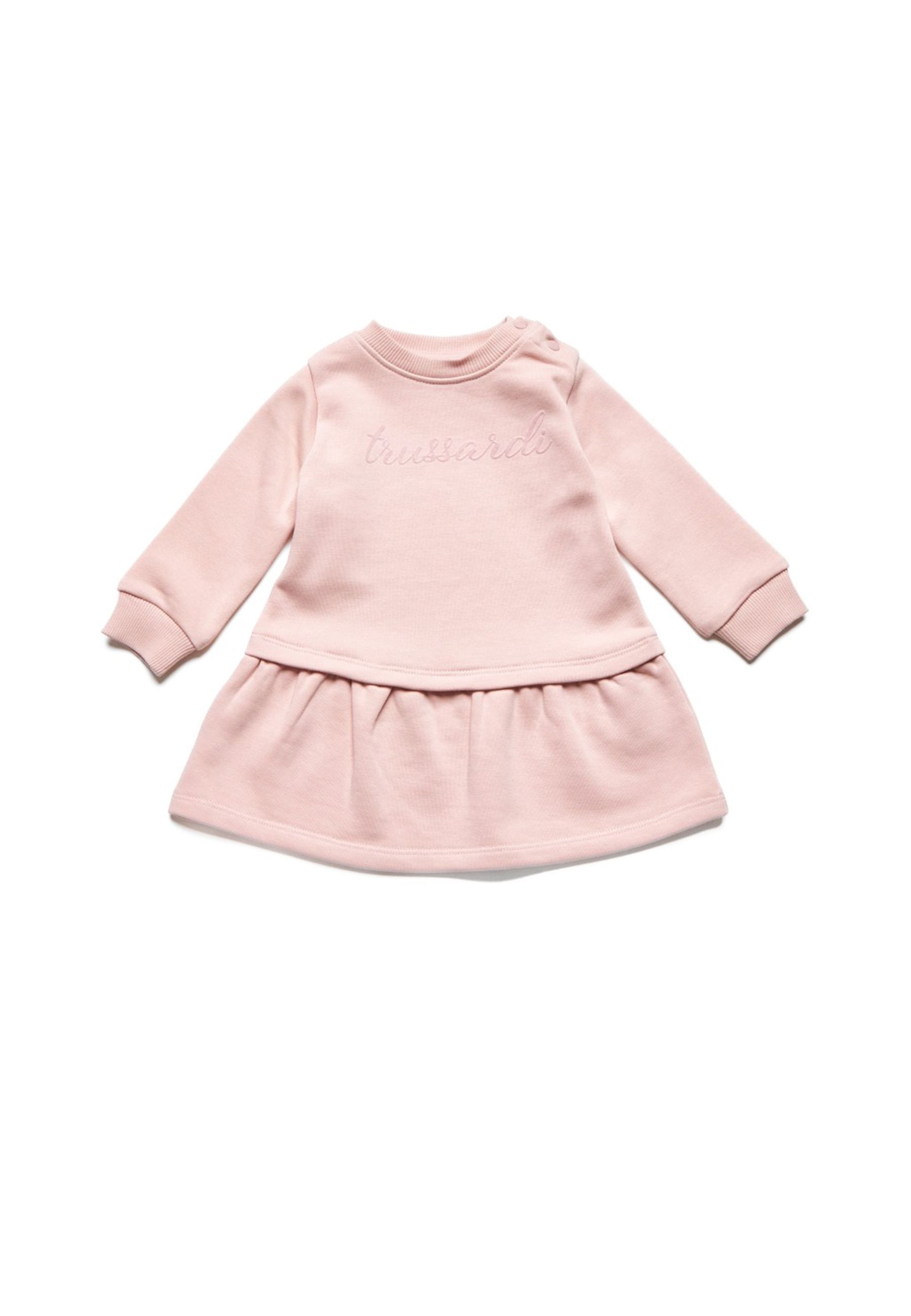 Abito rosa Felpato