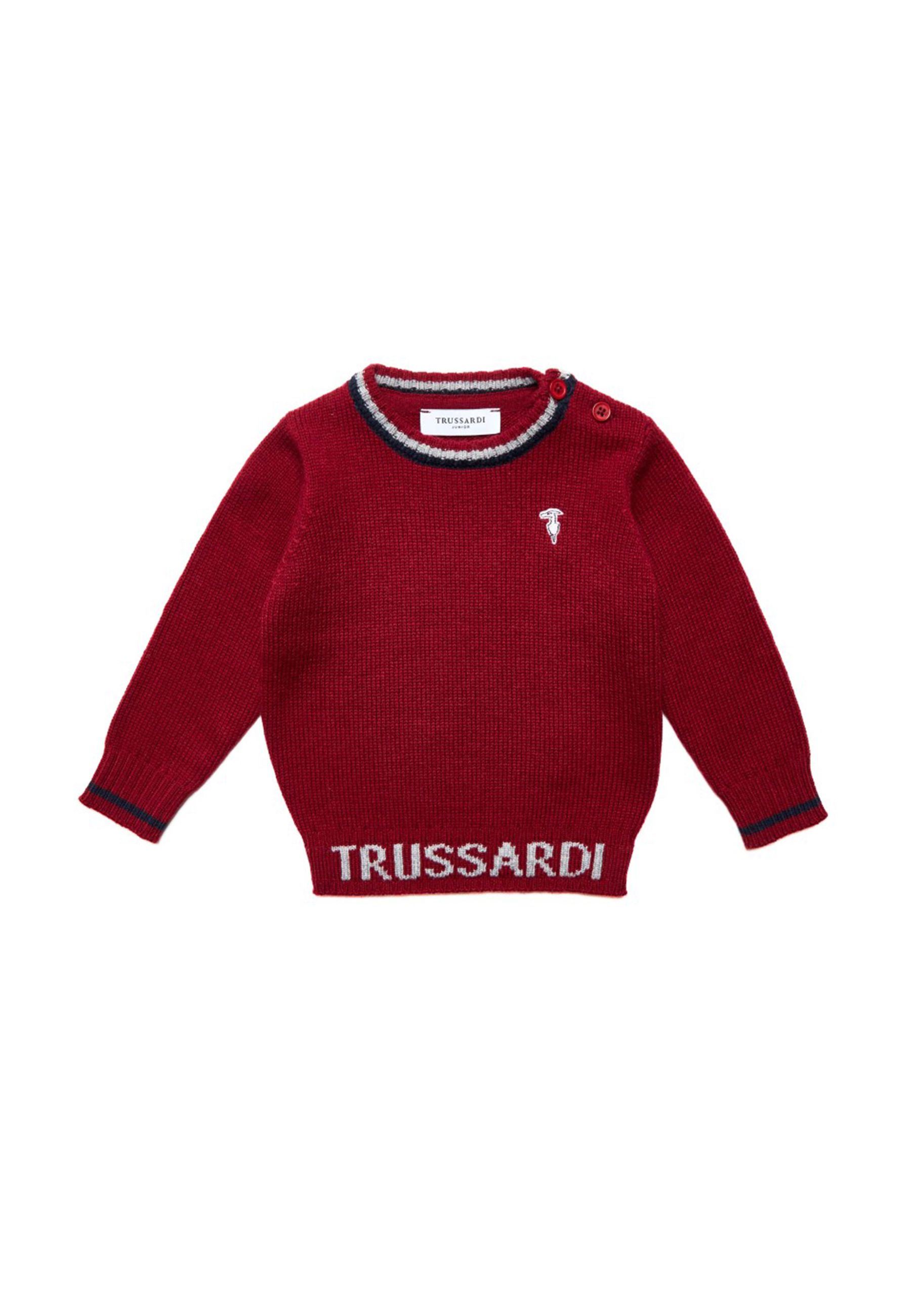 Maglia con stampa logo per Neonato Blu