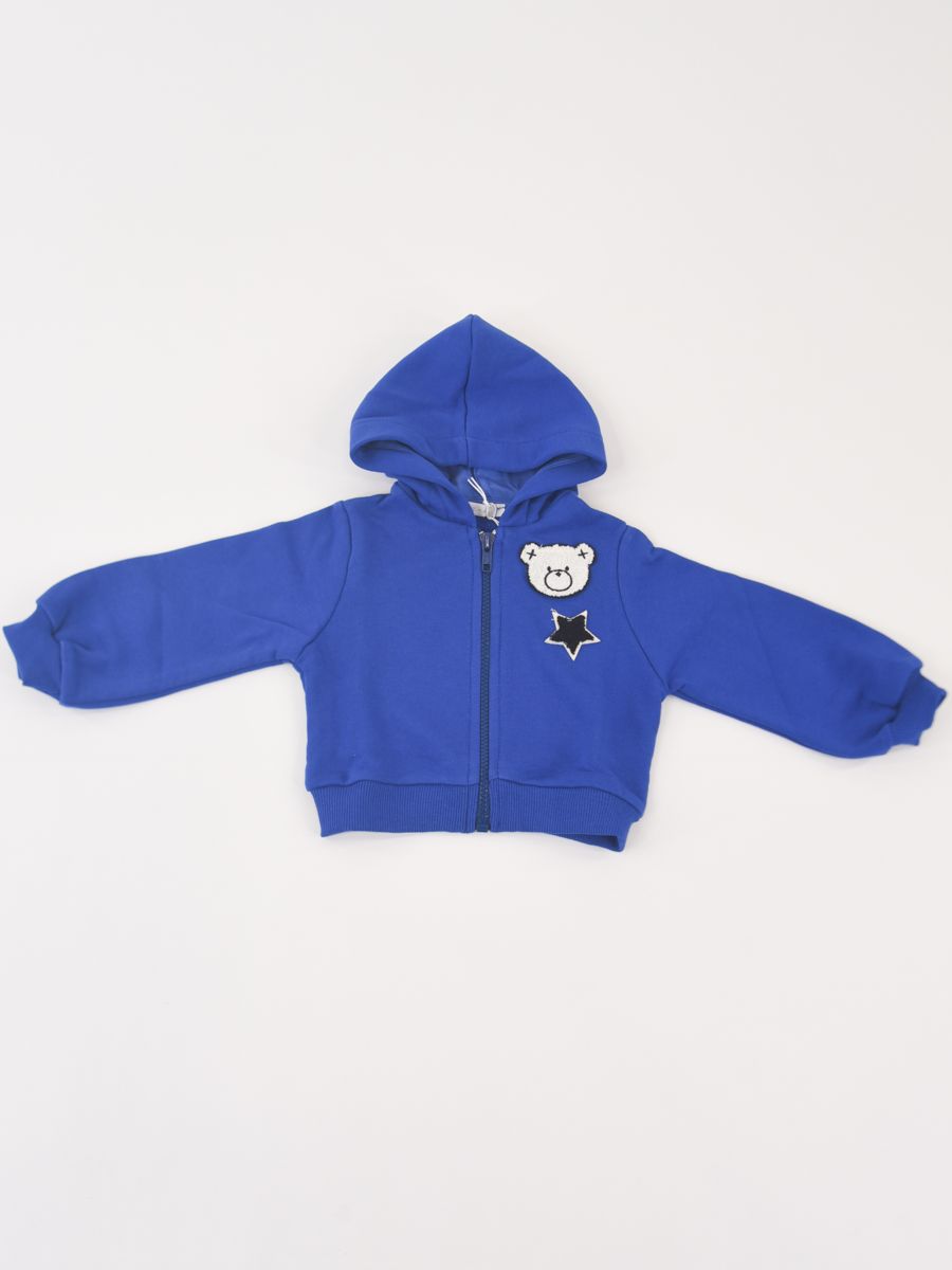 Felpa  full Zip con Cappuccio