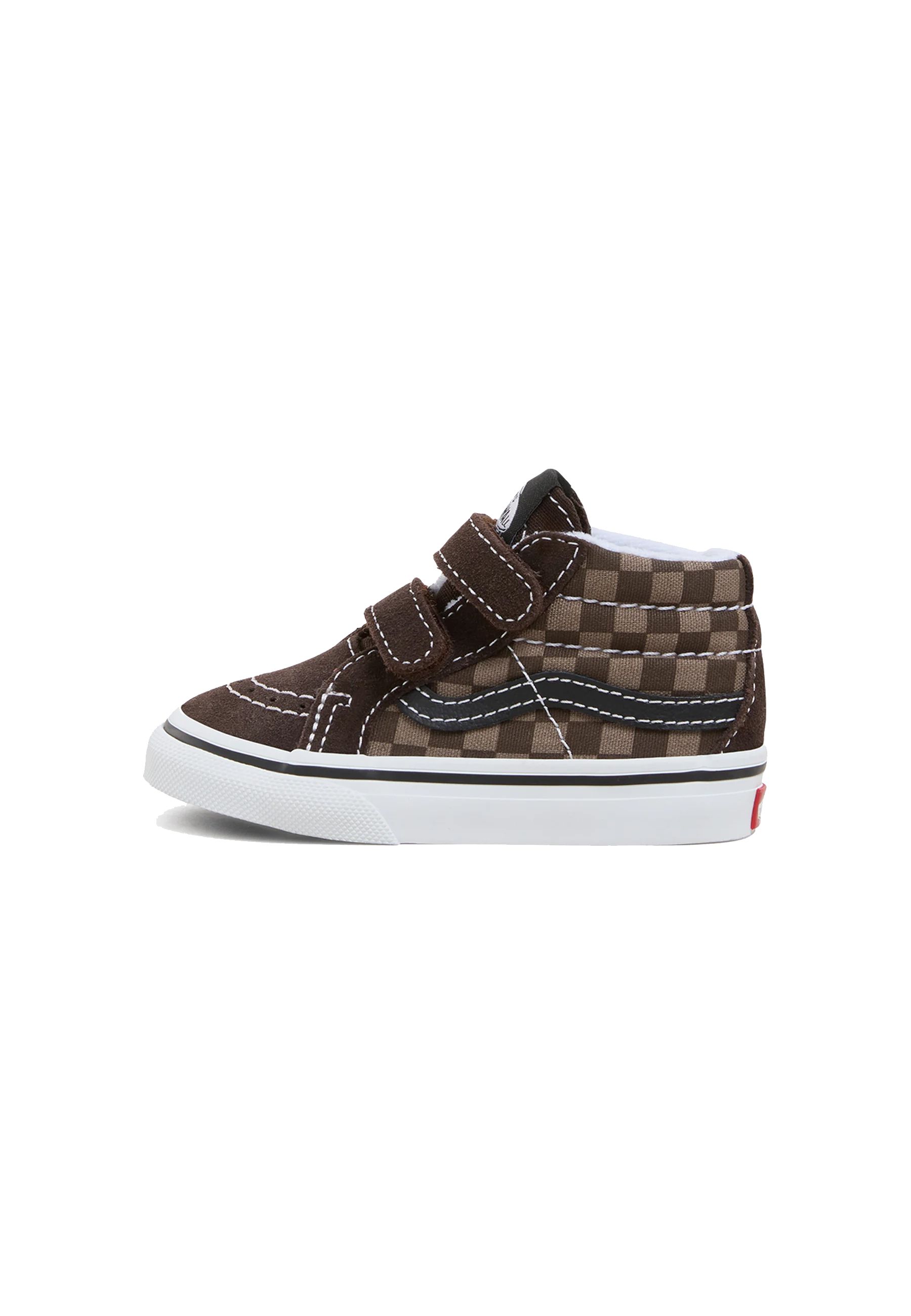 Sneakers SK8-Mid a strappo Marrone