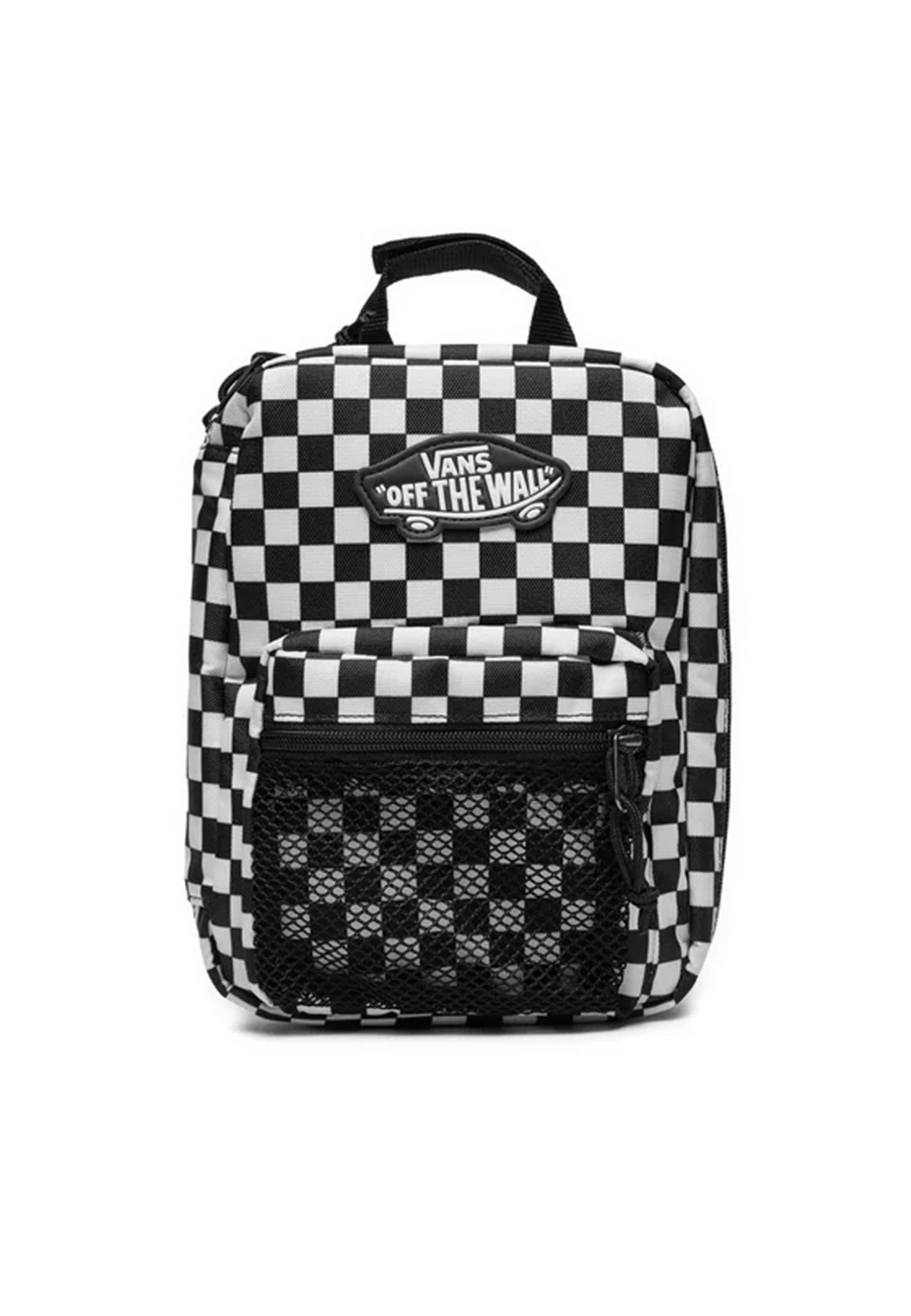 Borsello OLD SKOOL porta merenda bianco Nero