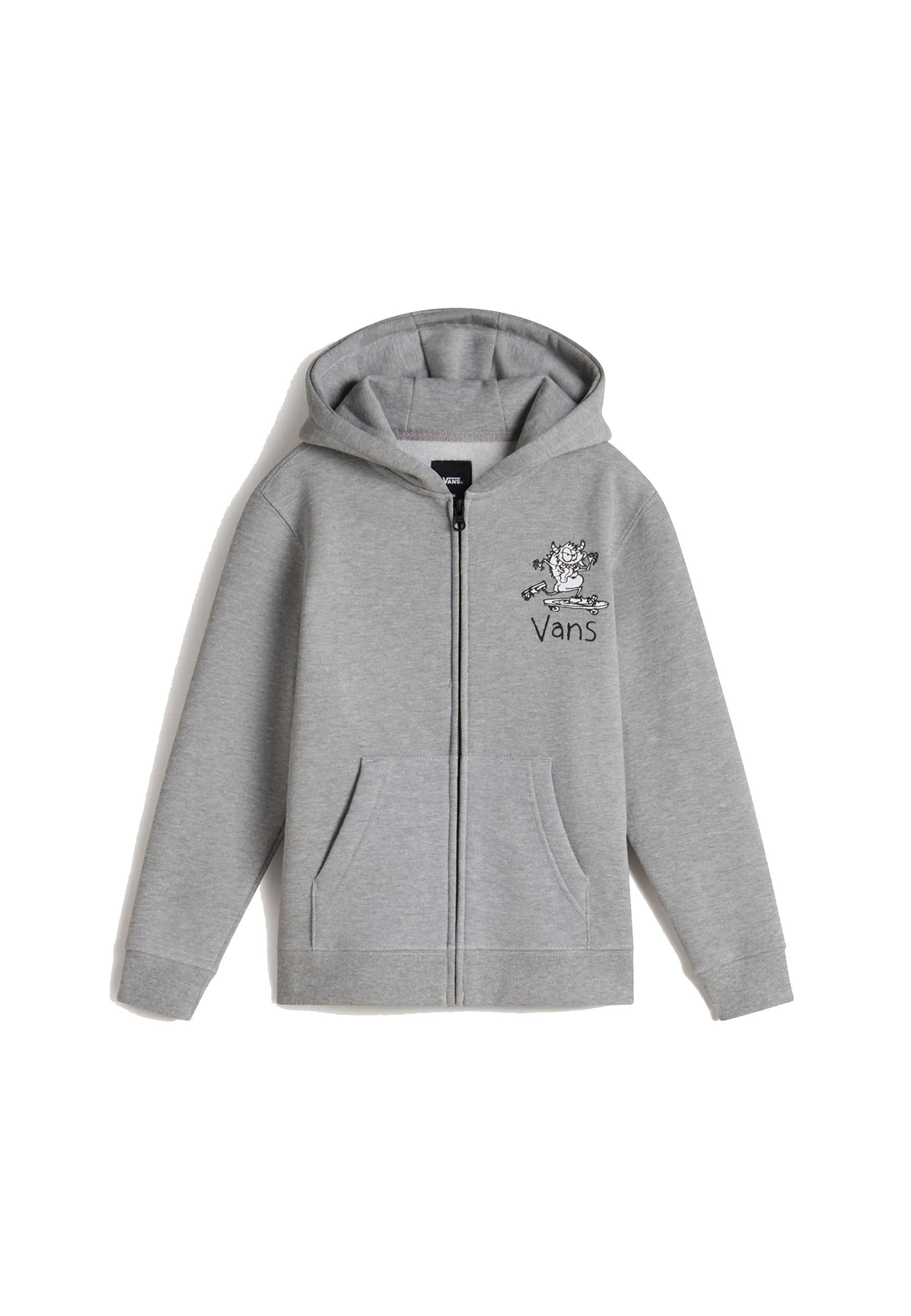 Felpa full Zip con Cappuccio 