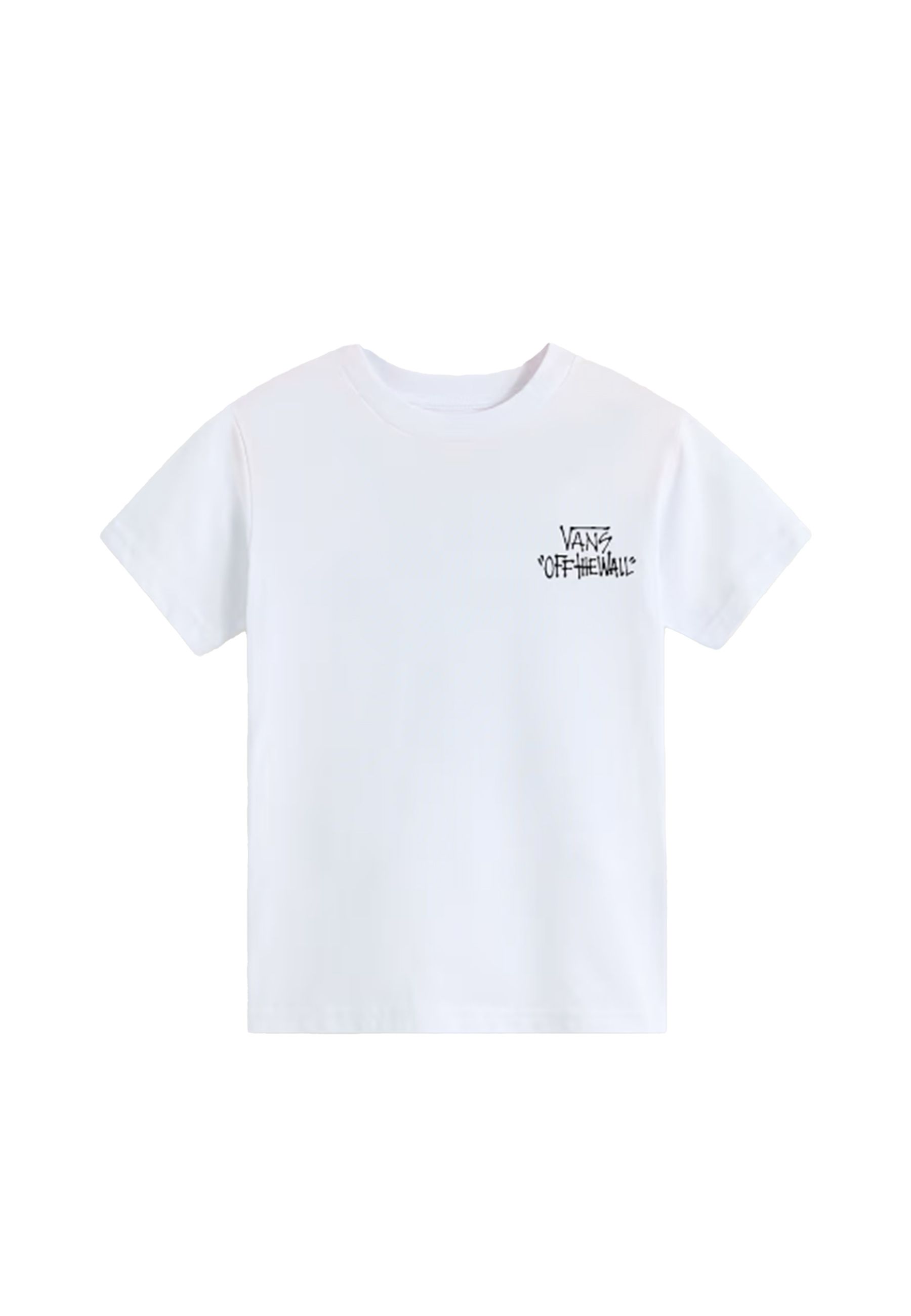 T-shirt girocollo bianca con Stampa