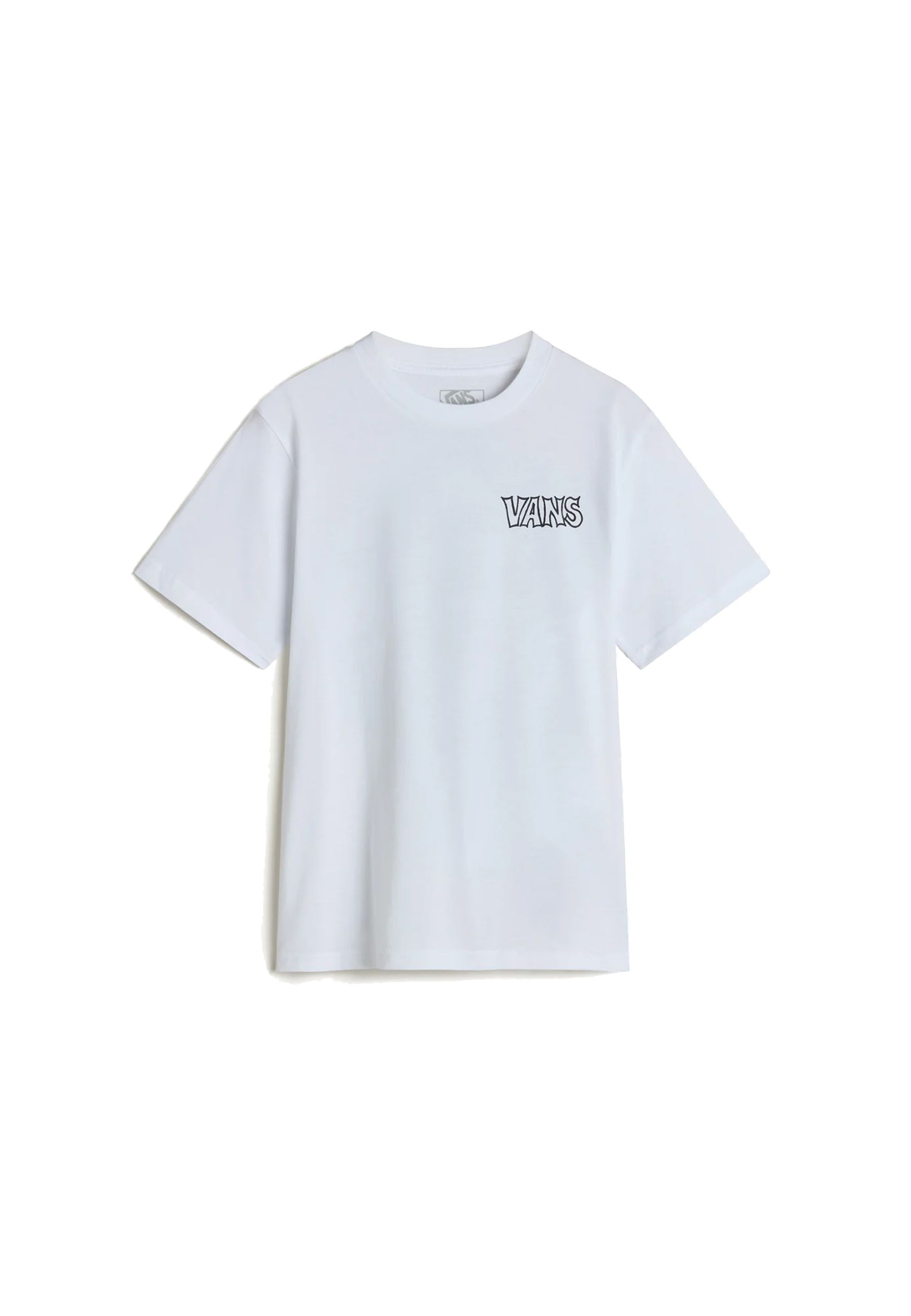 T-shirt girocollo bianca con Stampa