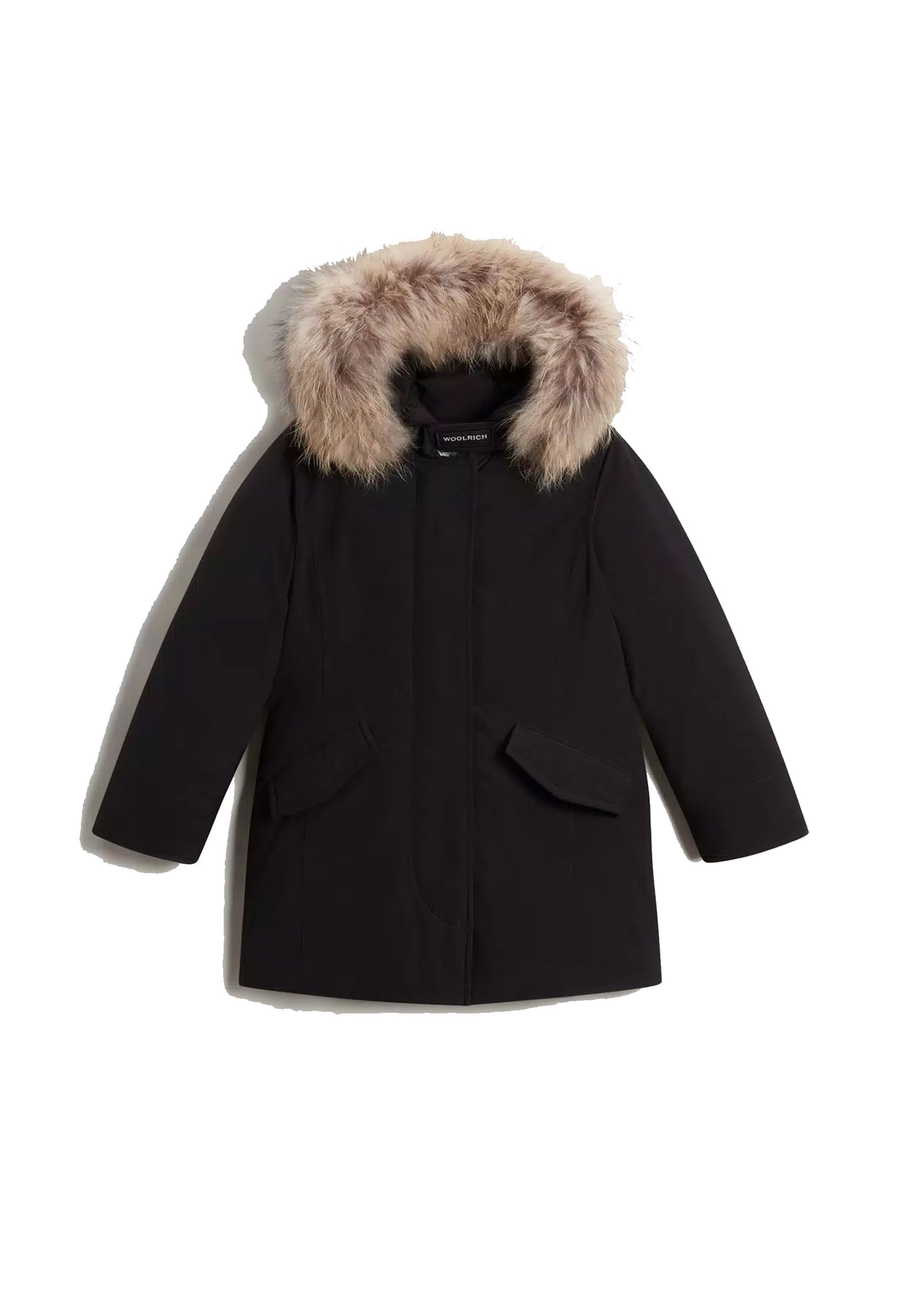 Piumino luxury arctic raccoon parka