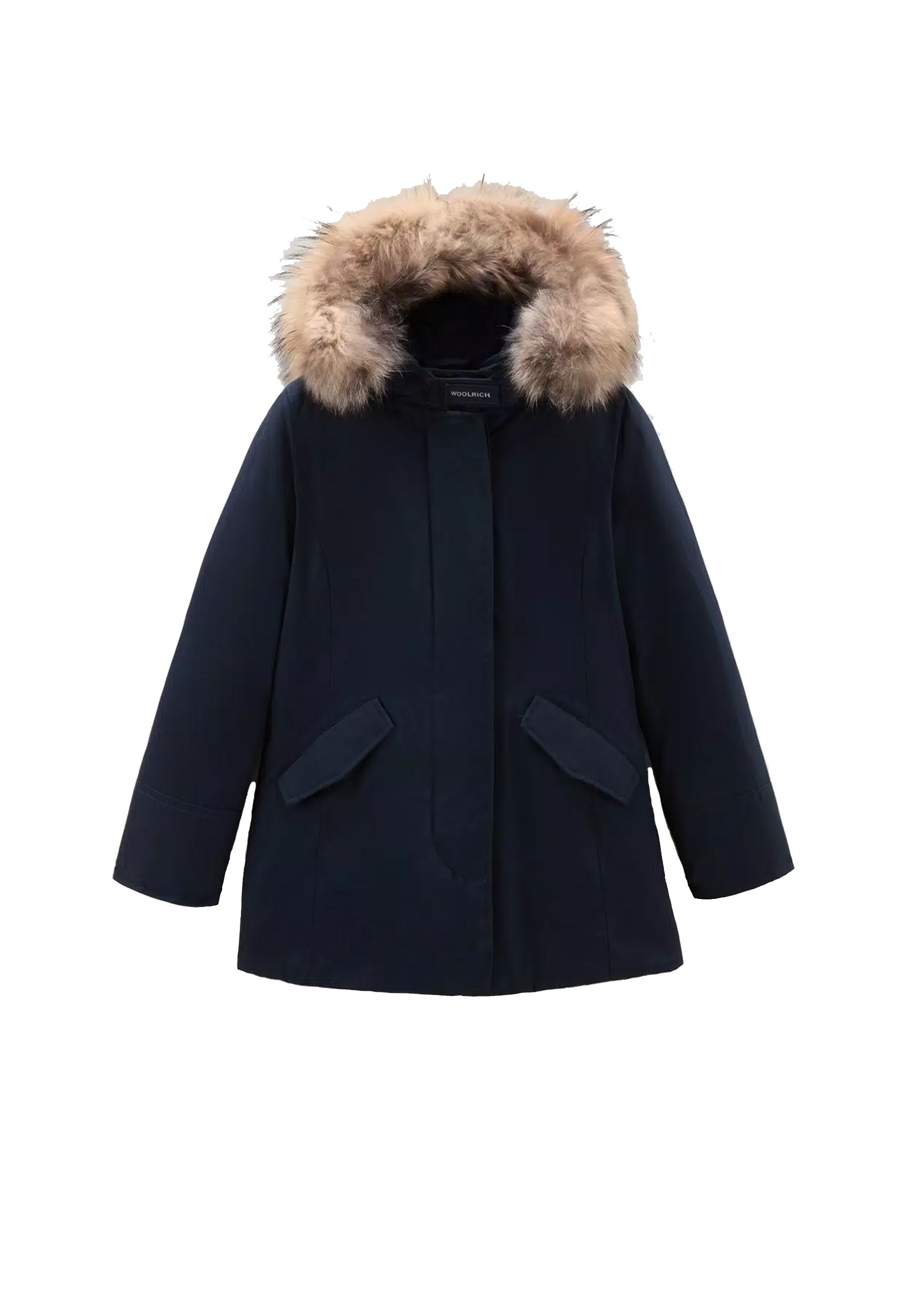 Piumino luxury arctic raccoon parka